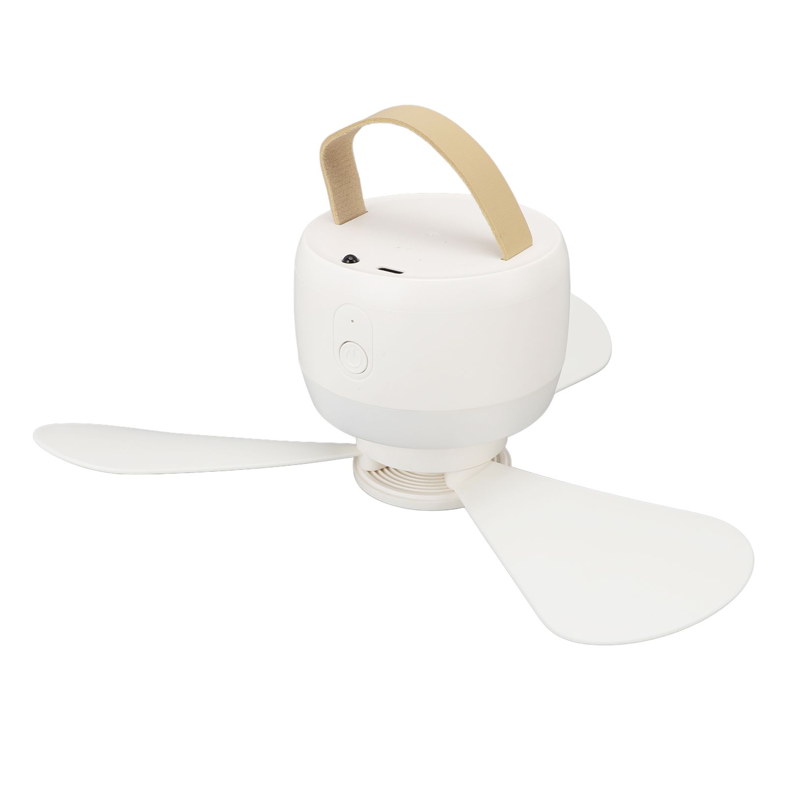 Fan Light Remote Control Rechargeable Quiet 3 Speeds Cordless Portable Hanging view 9