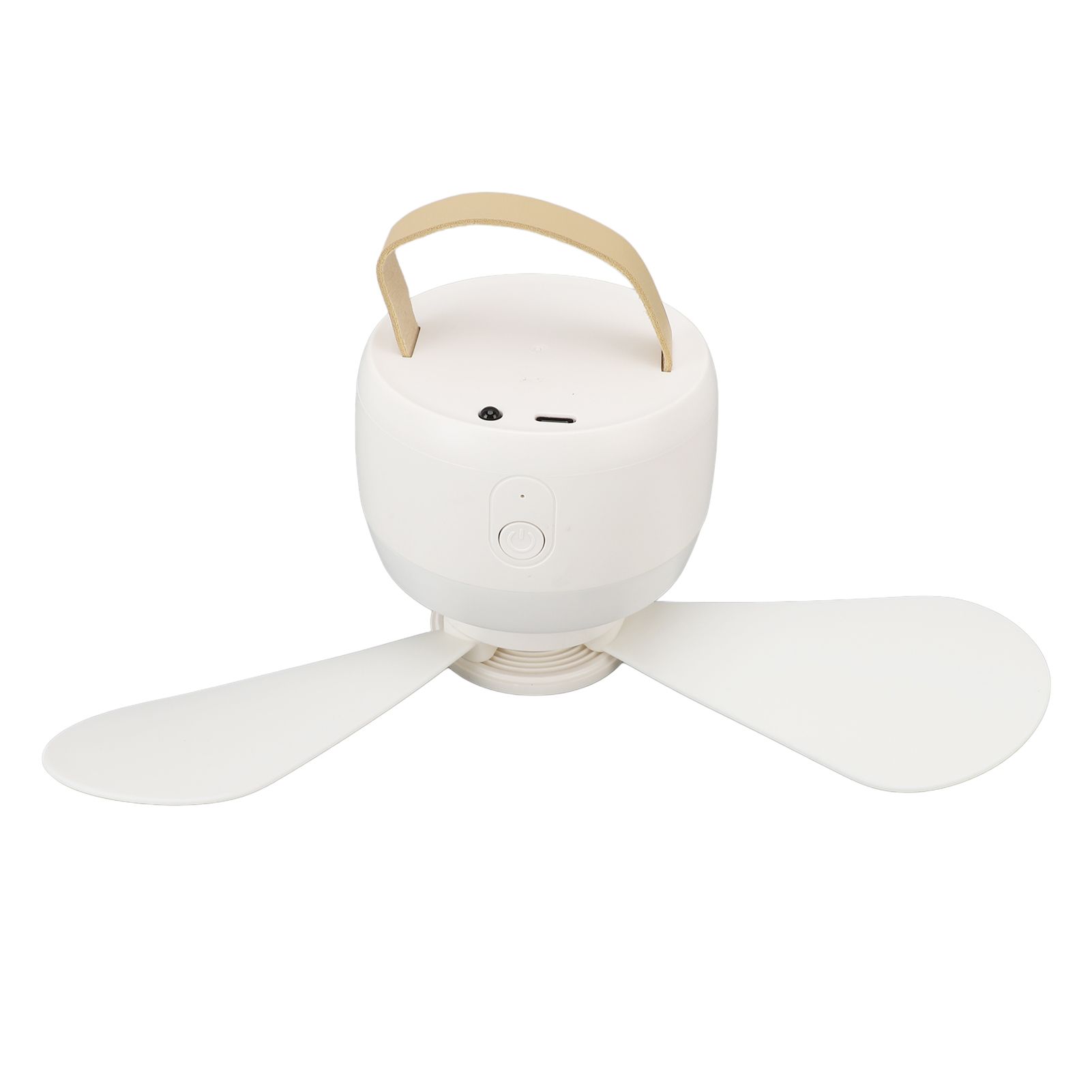 Fan Light Remote Control Rechargeable Quiet 3 Speeds Cordless Portable Hanging view 10