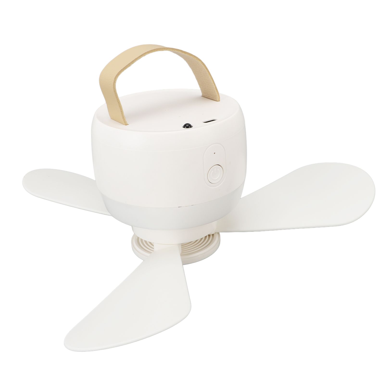 Fan Light Remote Control Rechargeable Quiet 3 Speeds Cordless Portable Hanging view 11