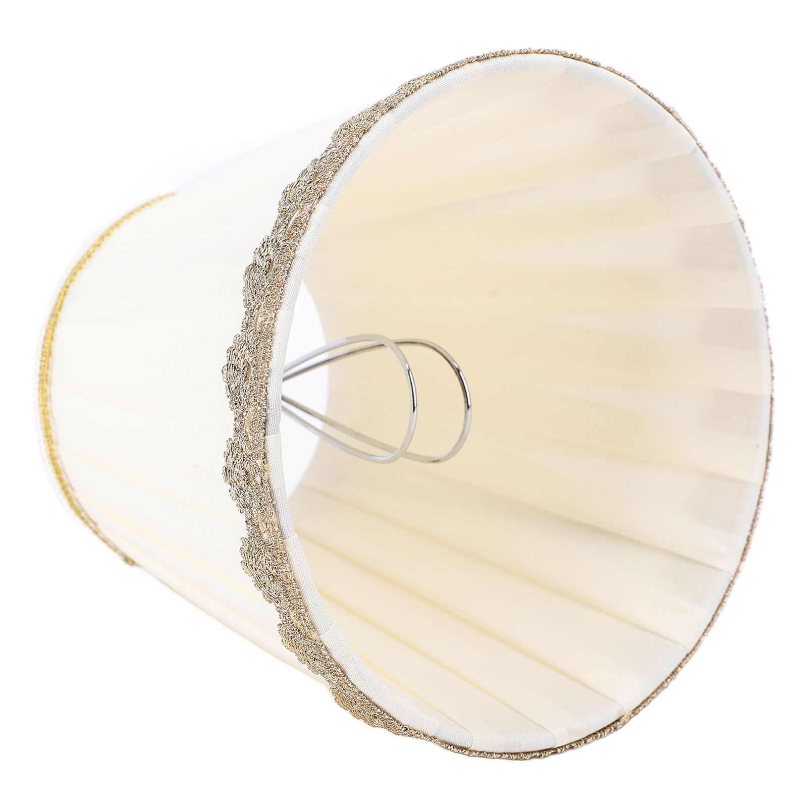 6pcs Table Lamp Shade Clip On Modern Minimalist Universal Pleated Cloth view 10