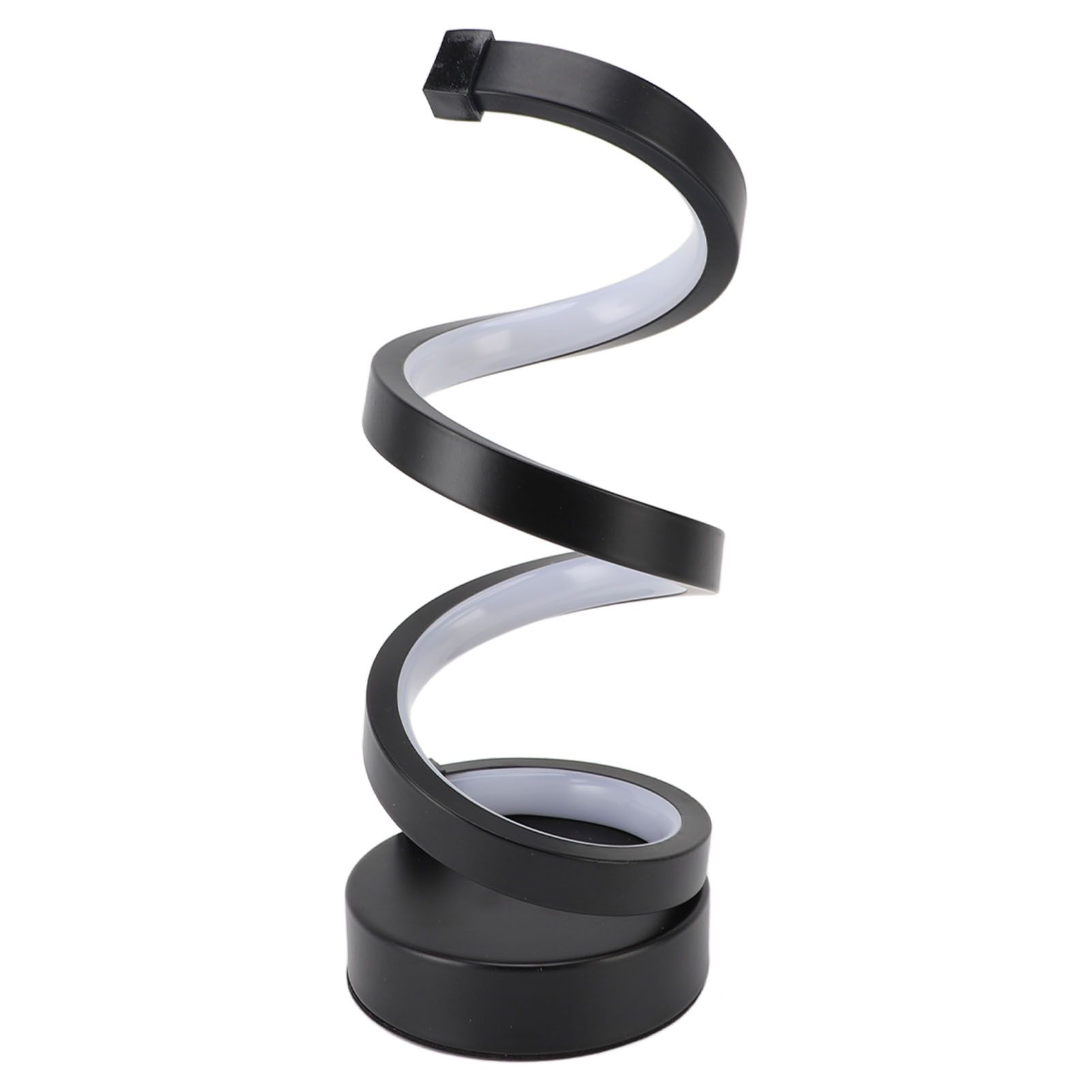 Spiral LED Table Lamp 3 Color Temperature Stepless Dimming USB Powered Modern view 6