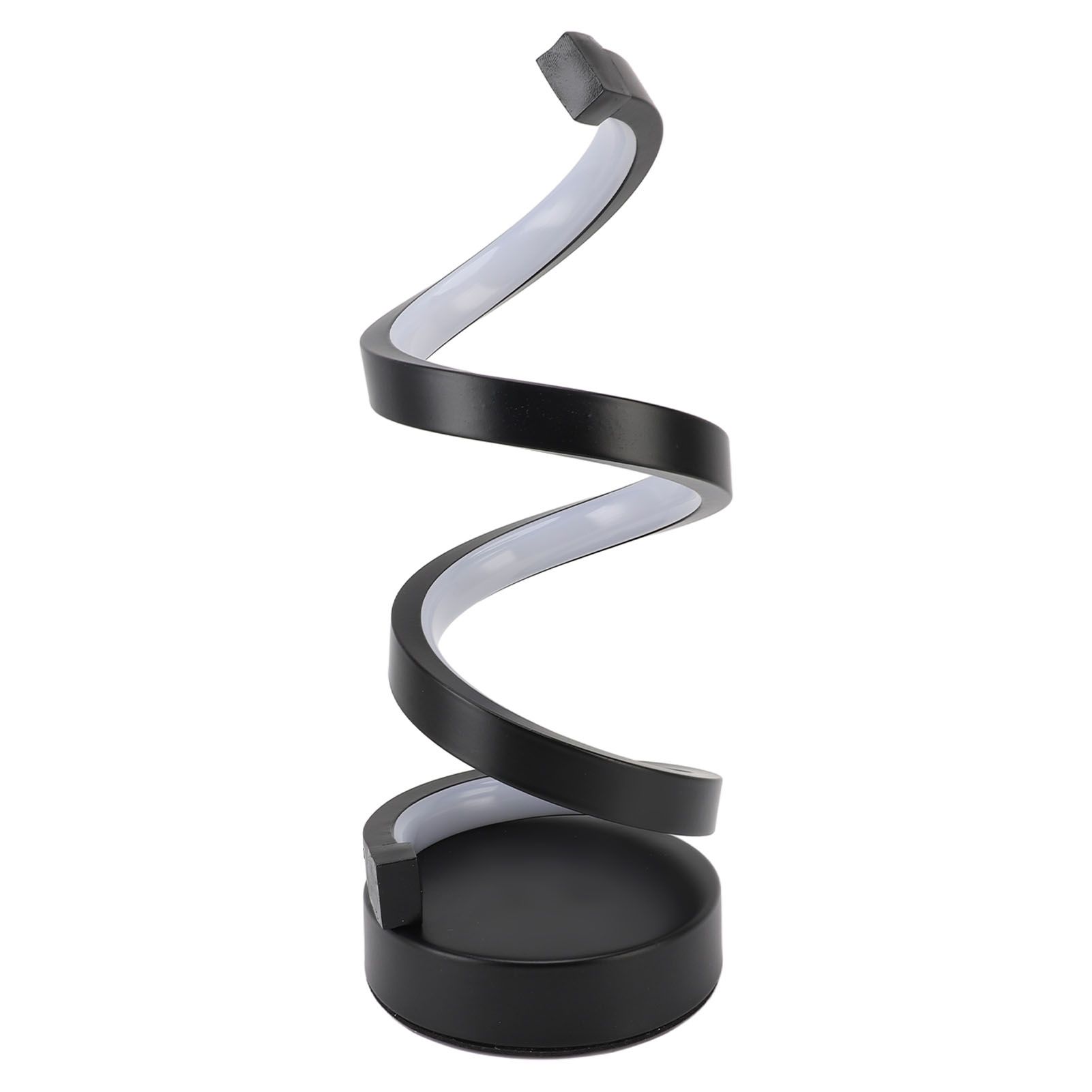 Spiral LED Table Lamp 3 Color Temperature Stepless Dimming USB Powered Modern view 8
