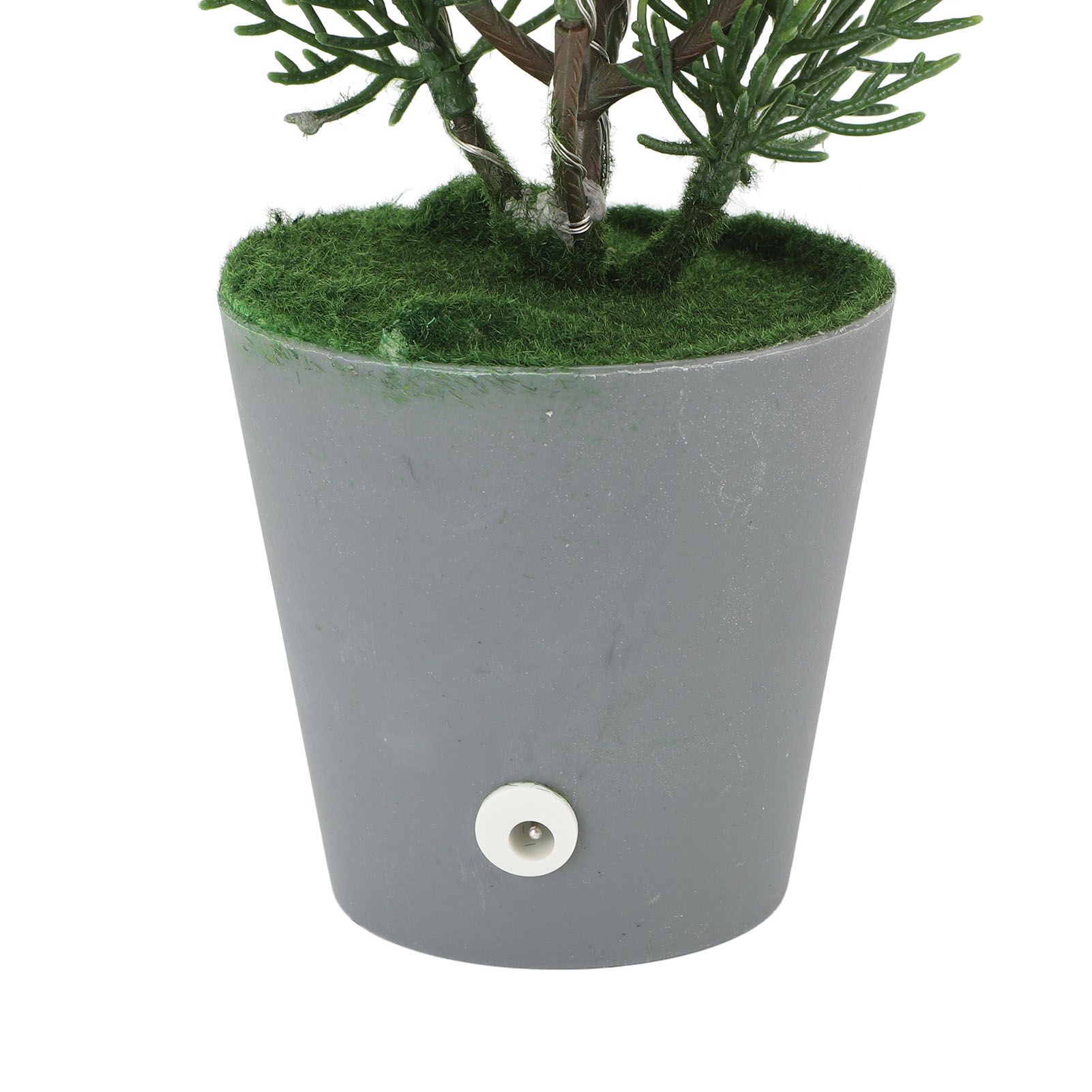 Lighted Cypress Tree Decor USB Powered LED Mini Light Up Table Centerpiece view 9