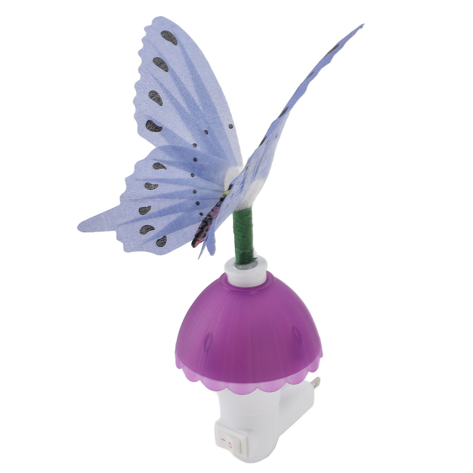 Plug in Night Light Colorful LED Butterflies Plug in Night Lamp with Dusk to view 4