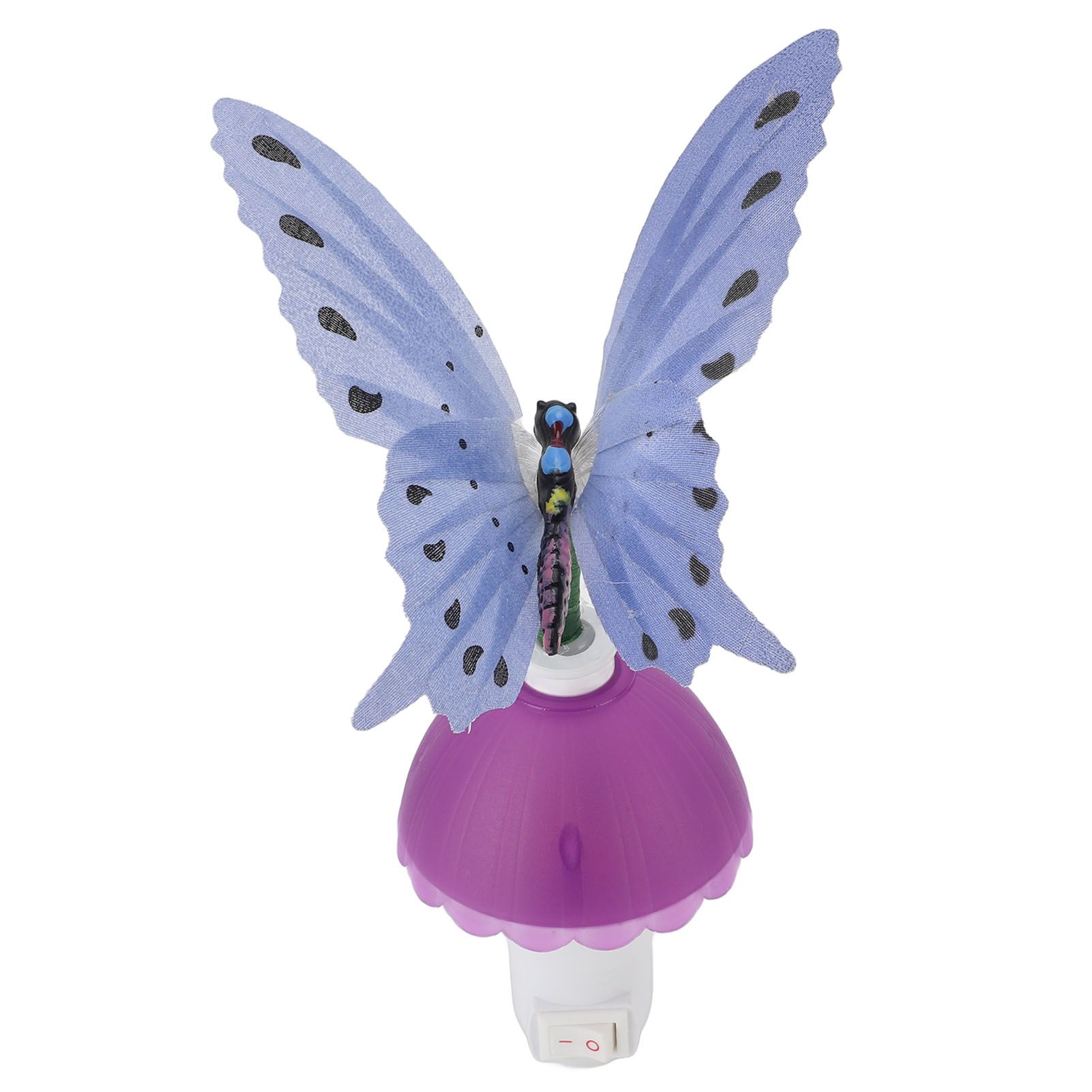 Plug in Night Light Colorful LED Butterflies Plug in Night Lamp with Dusk to view 9