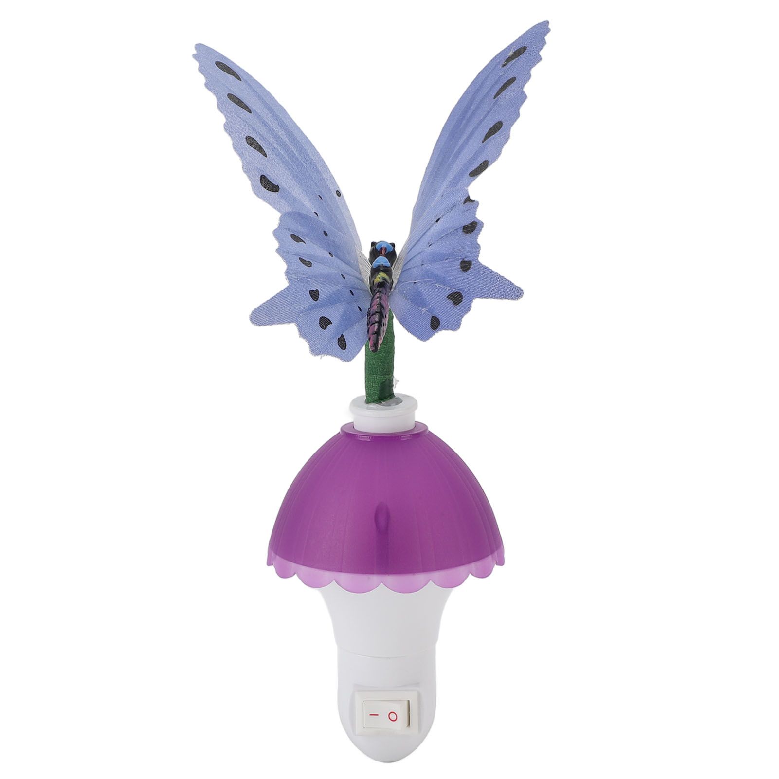 Plug in Night Light Colorful LED Butterflies Plug in Night Lamp with Dusk to view 10