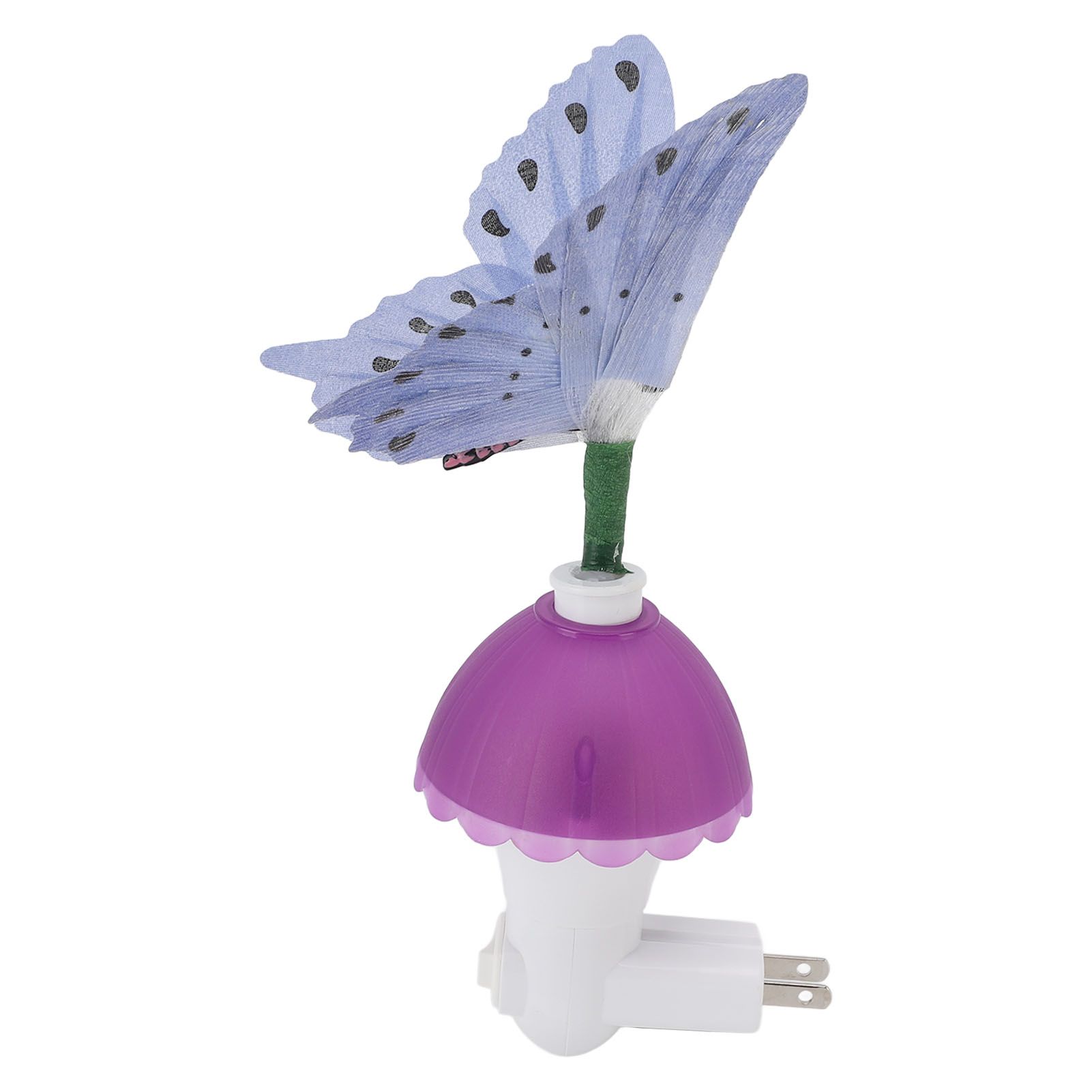 Plug in Night Light Colorful LED Butterflies Plug in Night Lamp with Dusk to view 11