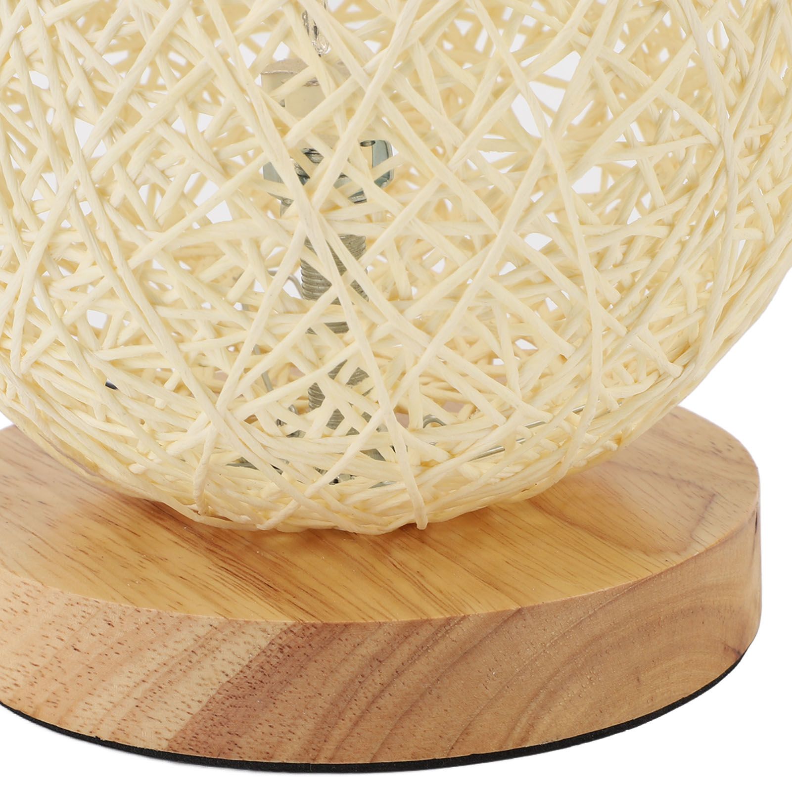 Adjustable Rattan Table Lamp Dimmable Woven Aromatherapy Lamp Night Light for view 5