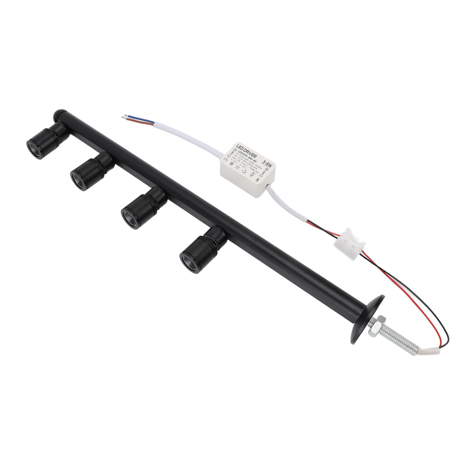 LED Cabinet Spotlight Aluminum 4 Heads Adjustable Eye Care Standing Jewelry view 8
