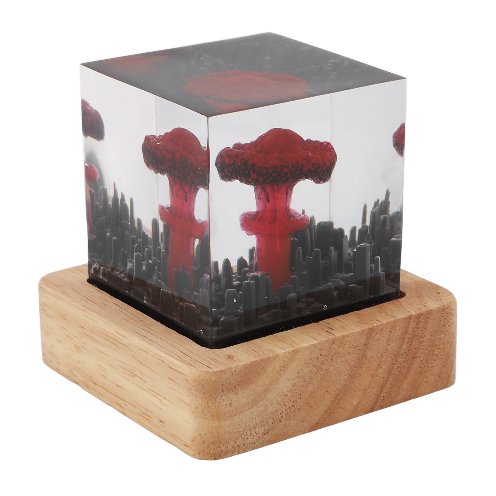 Mushroom Nuclear Blast Lamp Ornament Ambient Lamp Decoration Night Light view 8