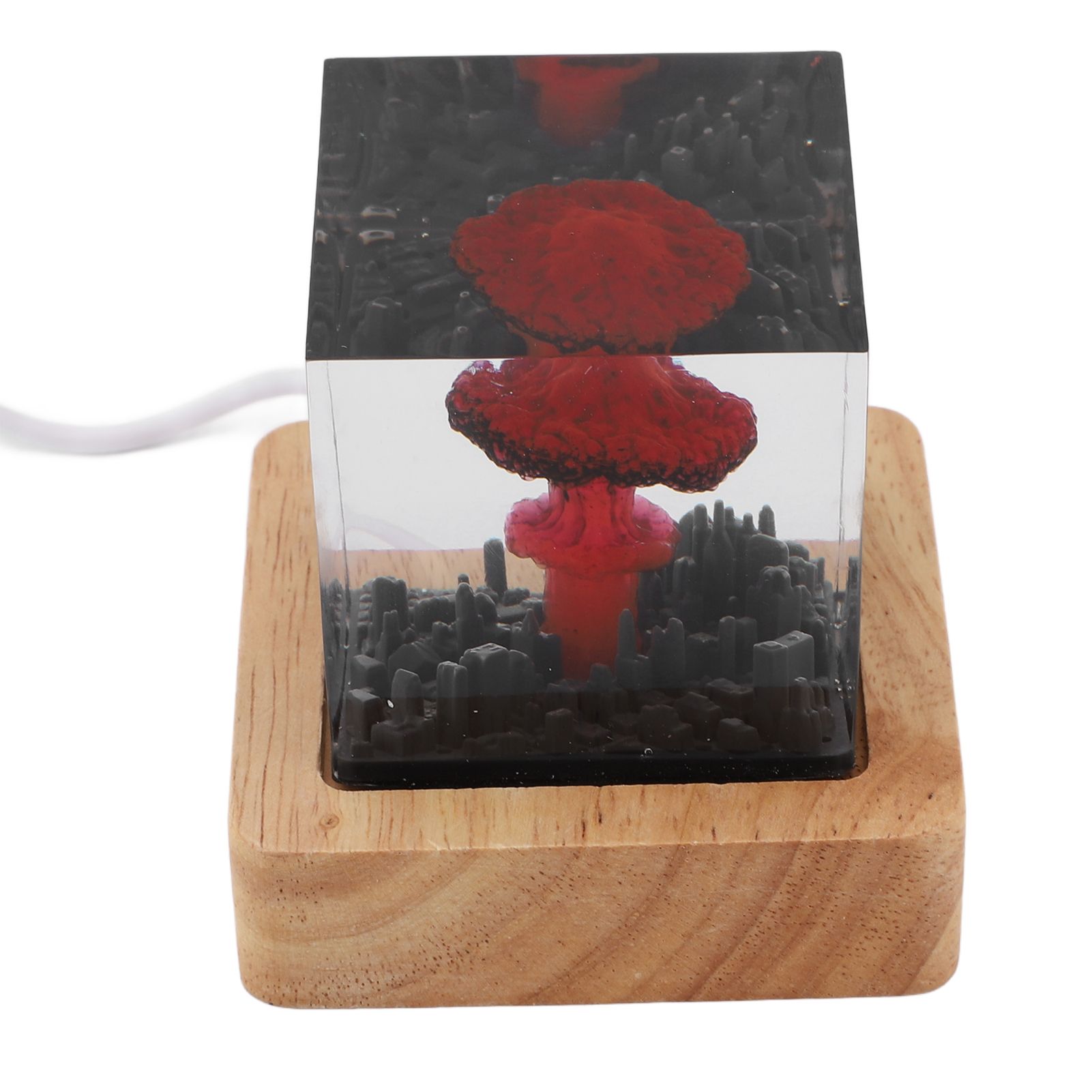 Mushroom Nuclear Blast Lamp Ornament Ambient Lamp Decoration Night Light view 10