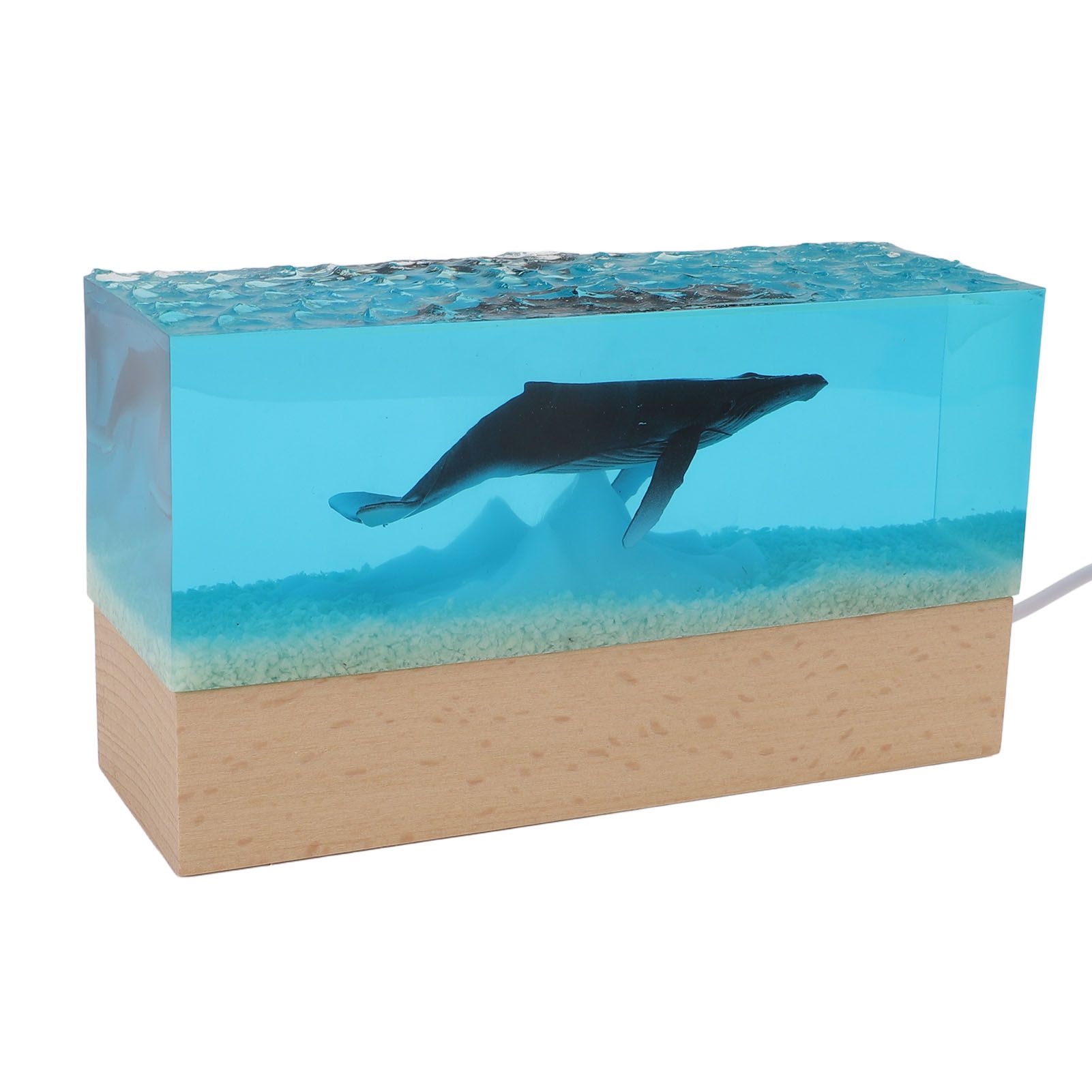 Night Light Simulated Marine Landscape USB Powered White Lighting Multipurpose view 4