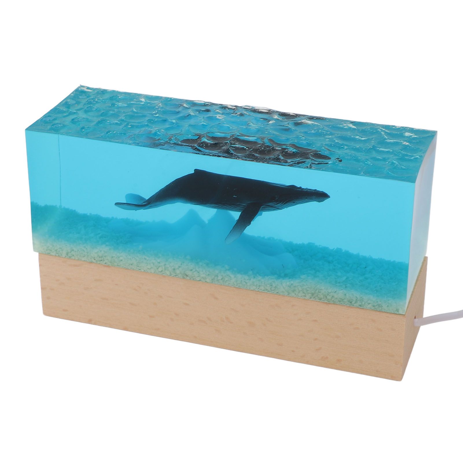 Night Light Simulated Marine Landscape USB Powered White Lighting Multipurpose view 6