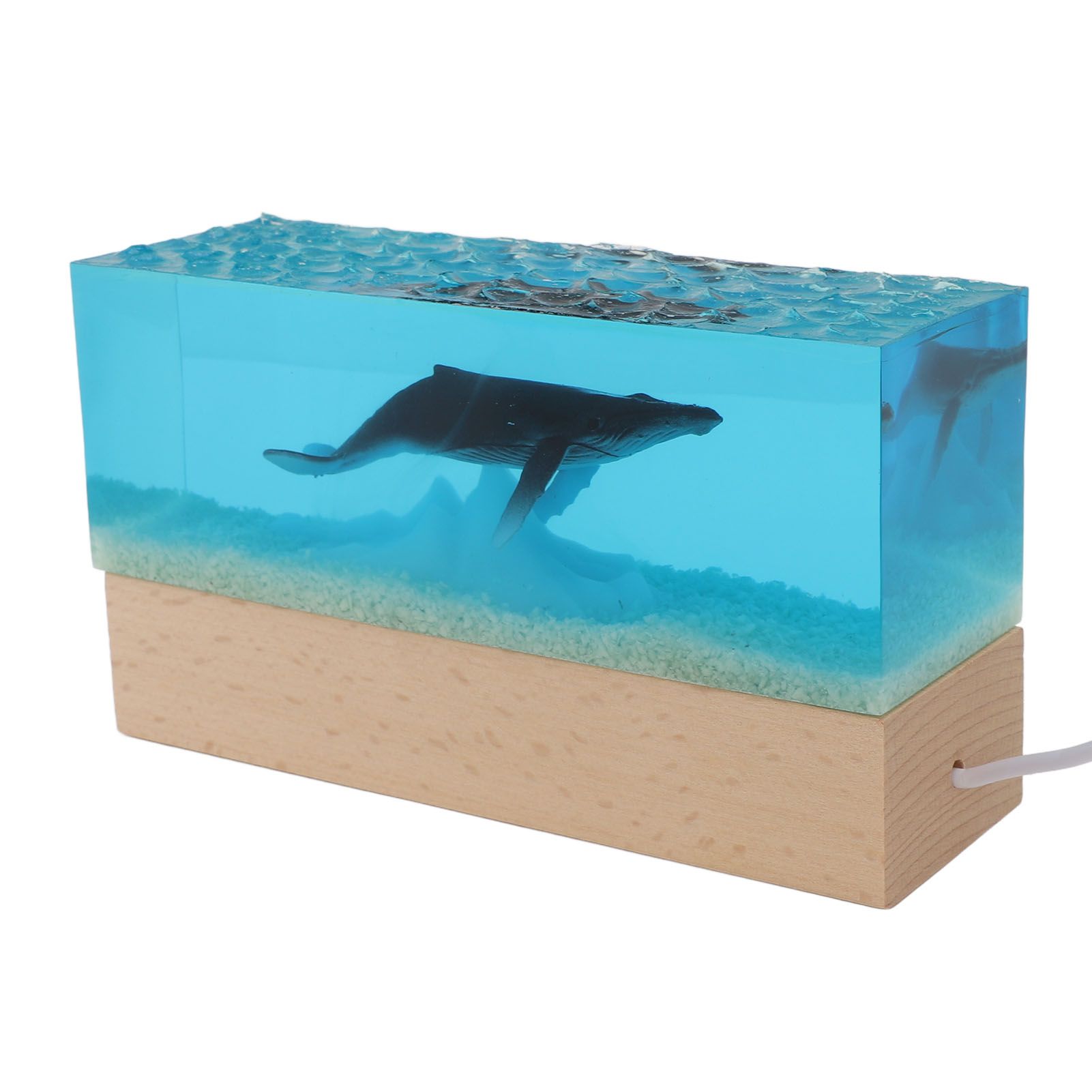 Night Light Simulated Marine Landscape USB Powered White Lighting Multipurpose view 10