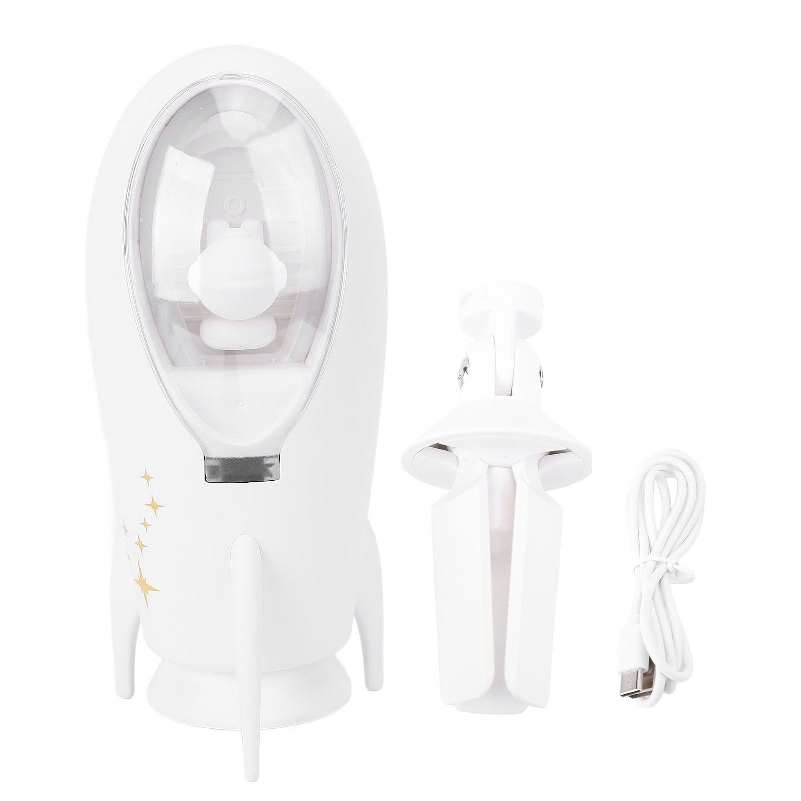 Bluetooth Speaker Night Light 2 Modes Switchable Elegant Adorable Bedside Desk view 3