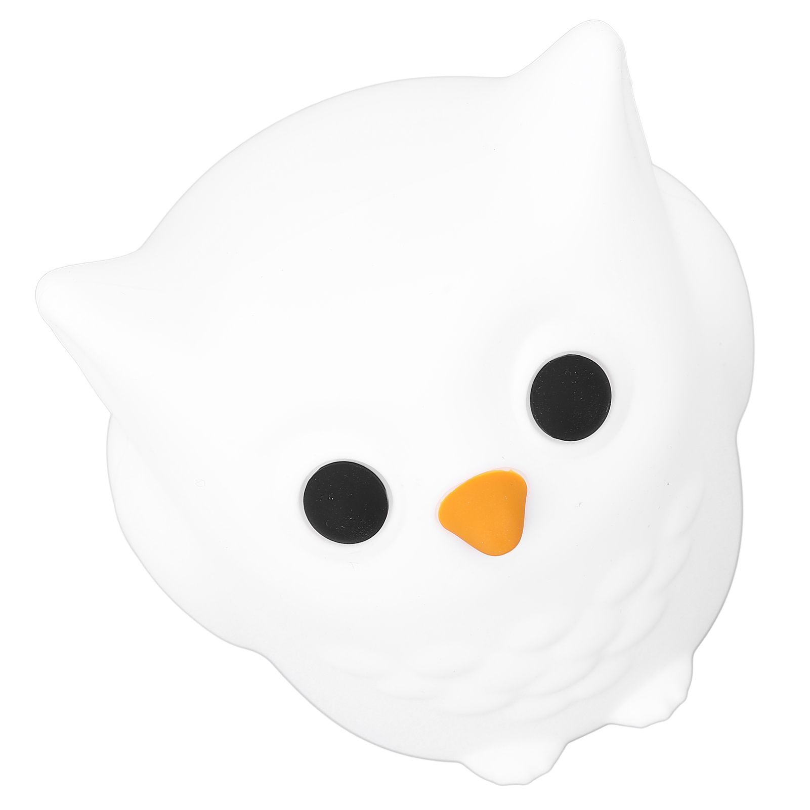Owl Night Light Rechargeable Bedside Lamp Eye Caring Silicone Nursery Lamp