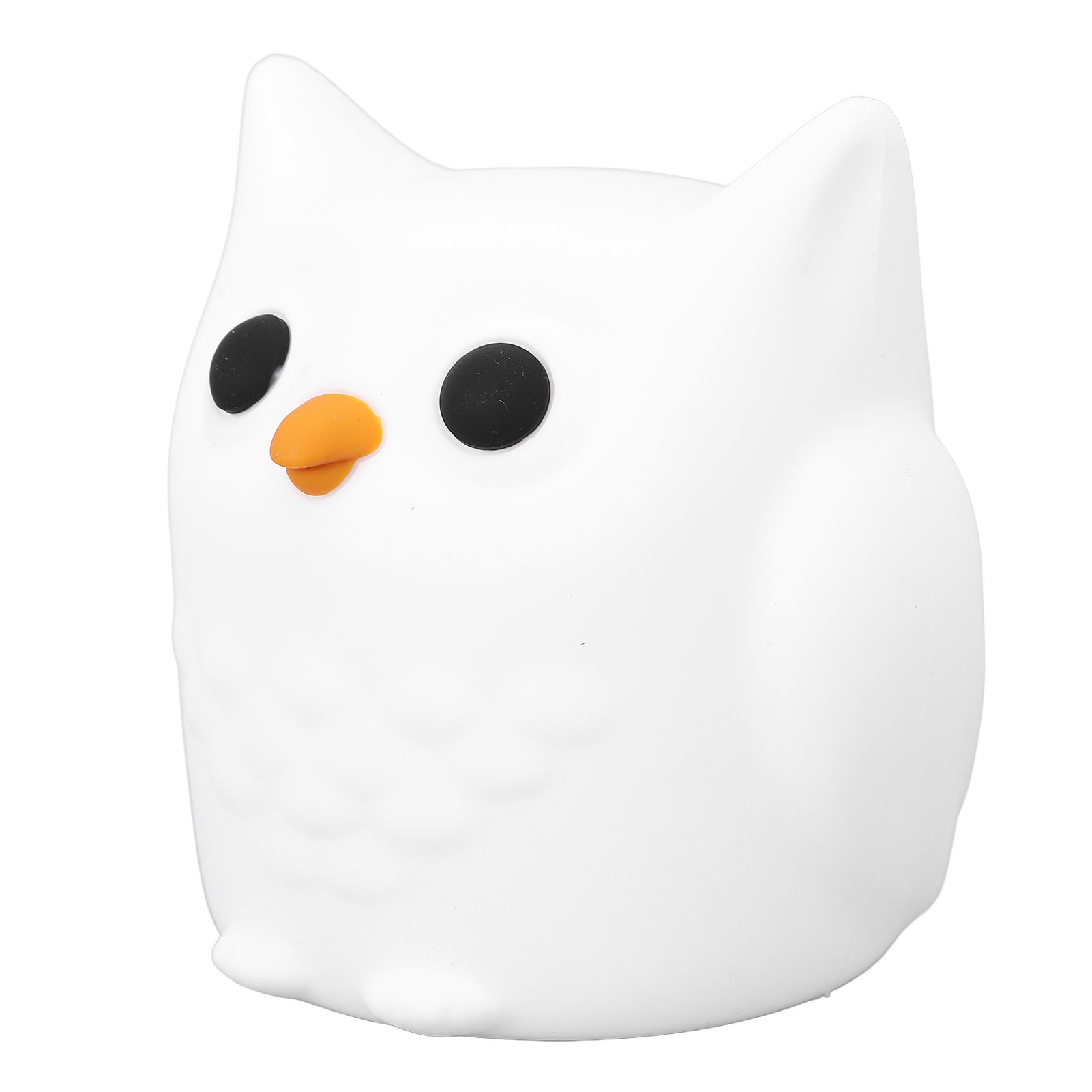 Owl Night Light Rechargeable Bedside Lamp Eye Caring Silicone Nursery Lamp view 10
