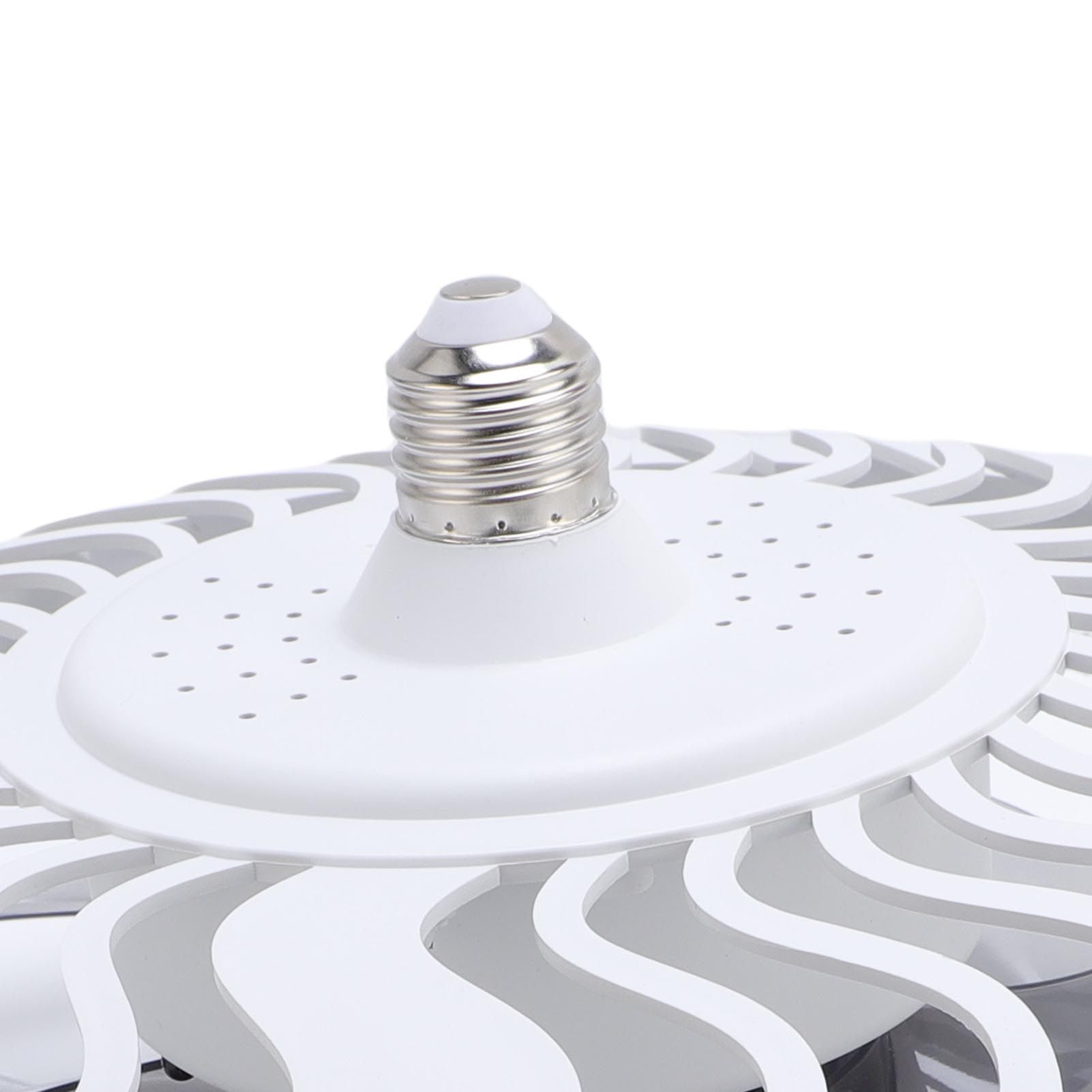 E26 E27 Ceiling Fan with Light Remote Flush Mount Socket Ceiling Fan Light view 2