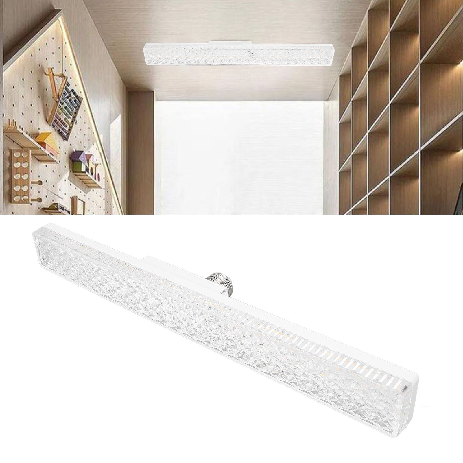 E26 E27 LED Tube Light Bulb 24W Led Screw in Light Bulb 3 Color Light Changing view 12