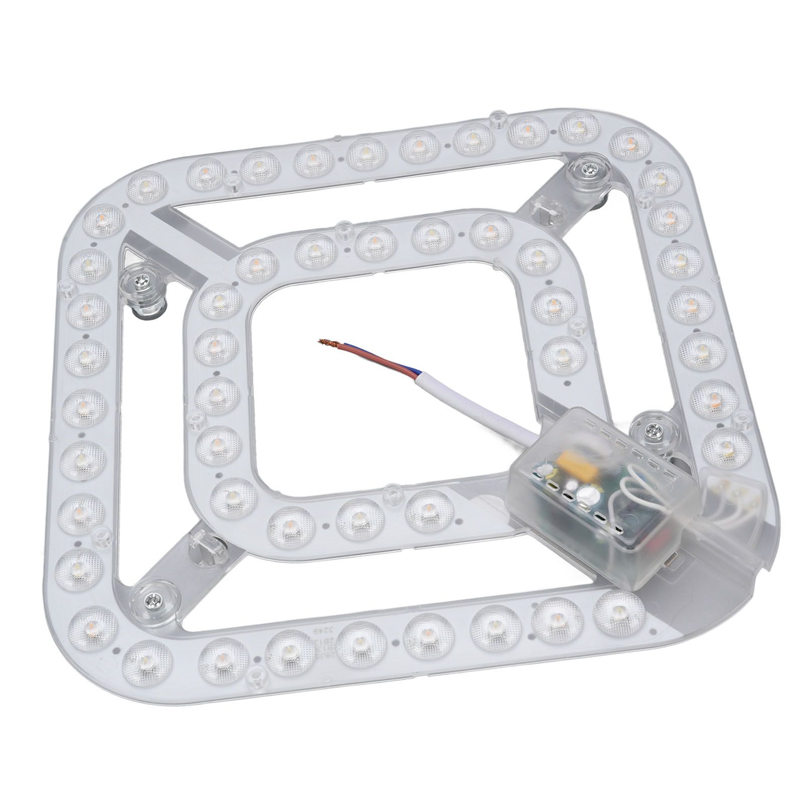 Ceiling Fan LED Light Replacement 24W 2100LM 3 Color Temperatures Ceiling view 9