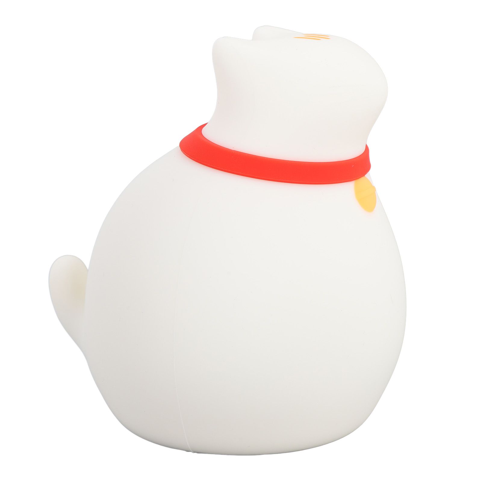 Cute Lucky Cat Night Light Silicone Dimmable Tap Control USB Rechargeable view 11