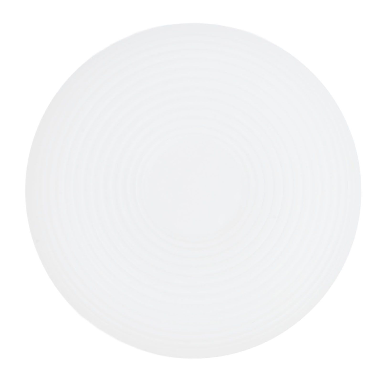 LED Flush Mount Ceiling Light Round Ceiling Lamp Creamy White Threaded Shape view 3