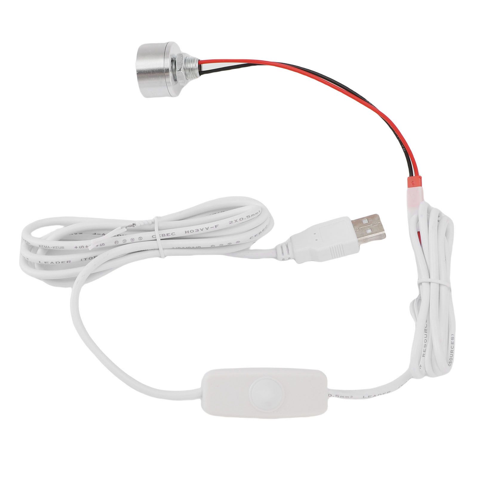 LED Spotlight Stepless Dimmable USB Plug in Spotlight 80LM 4000K 1W for Wall view 8