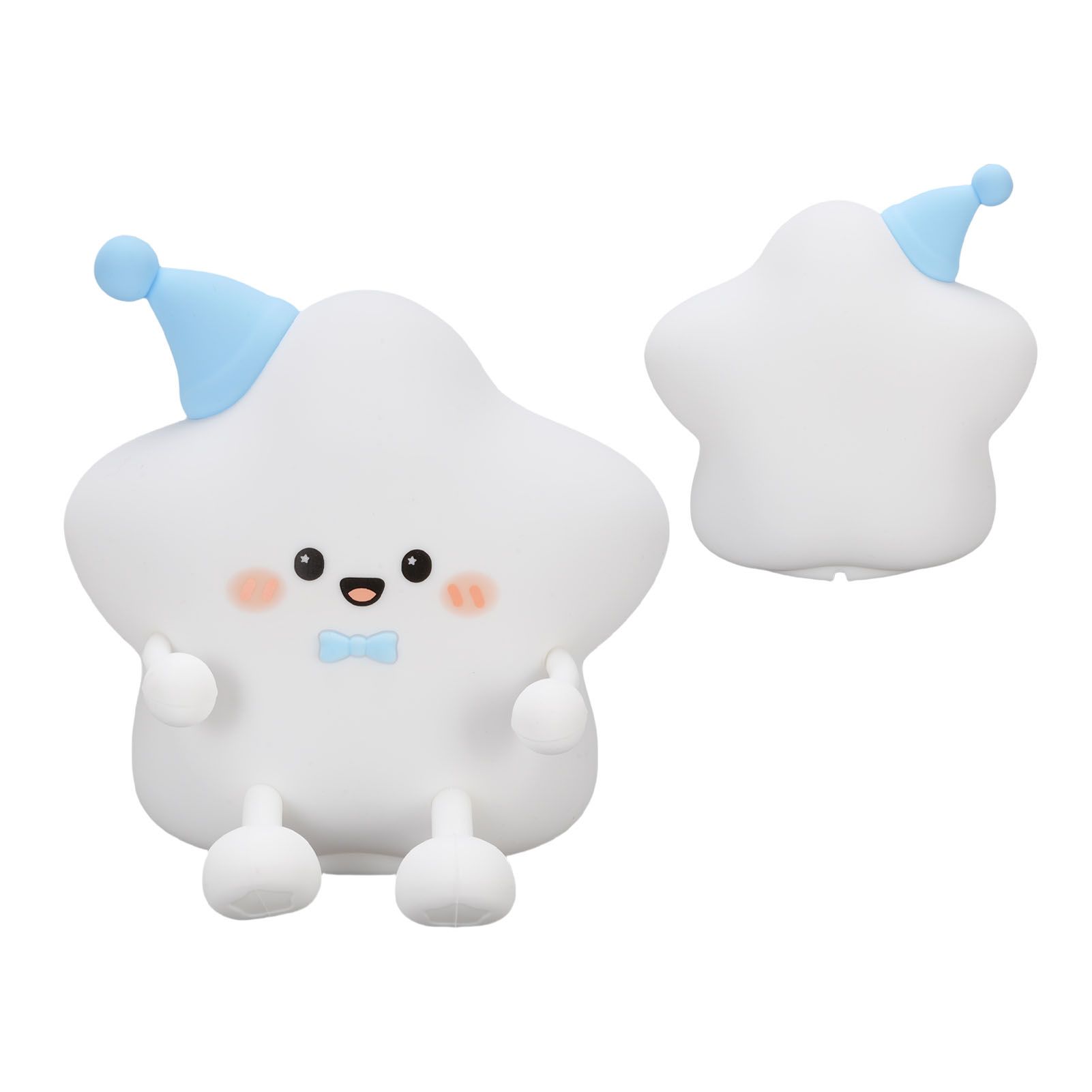 Cute Star Night Light for Bedroom Silicone Nursery Night Light 1200mAh Battery view 8
