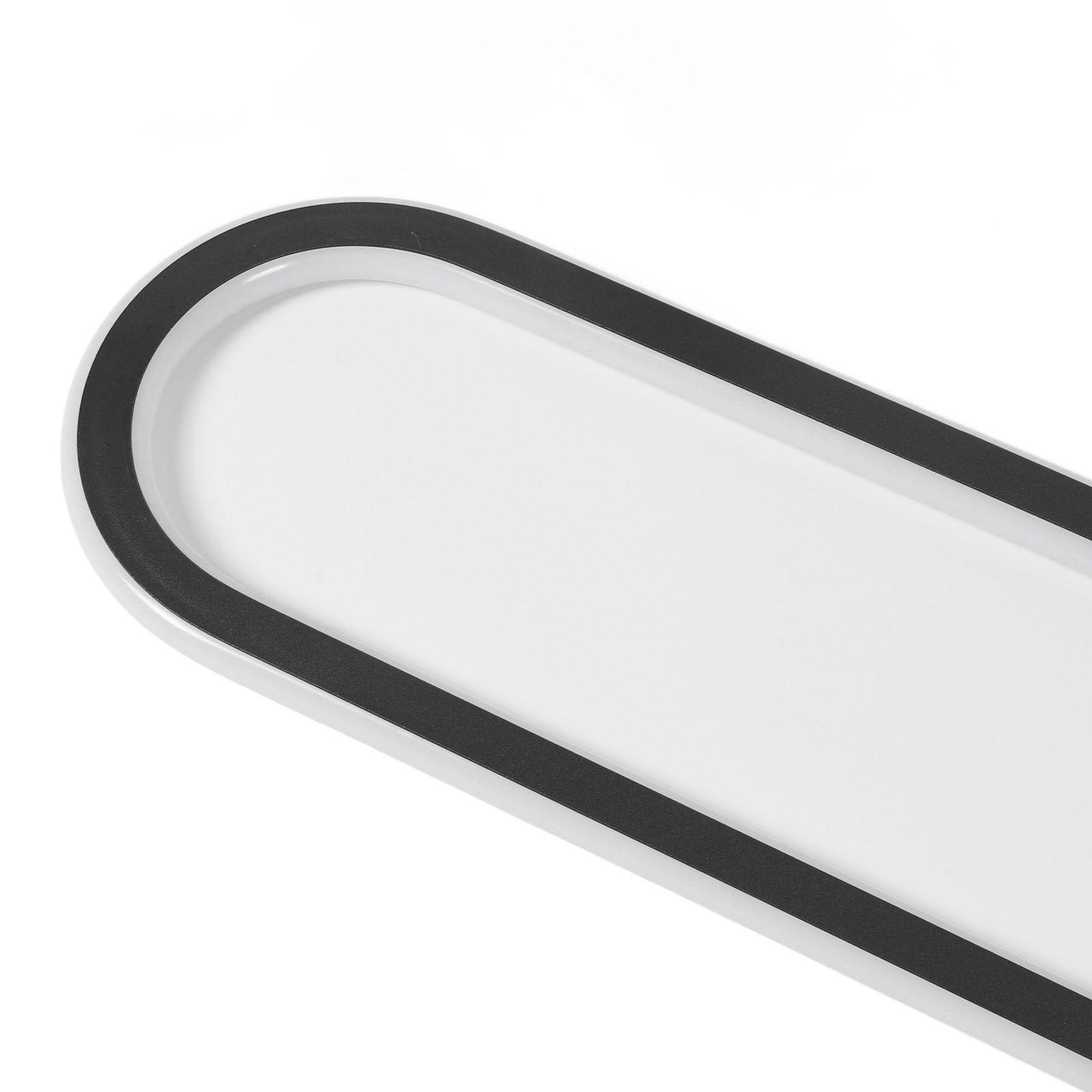 Linear LED Ceiling Light 3000K To 6500K Dimmable Modern Flush Mount Long view 2