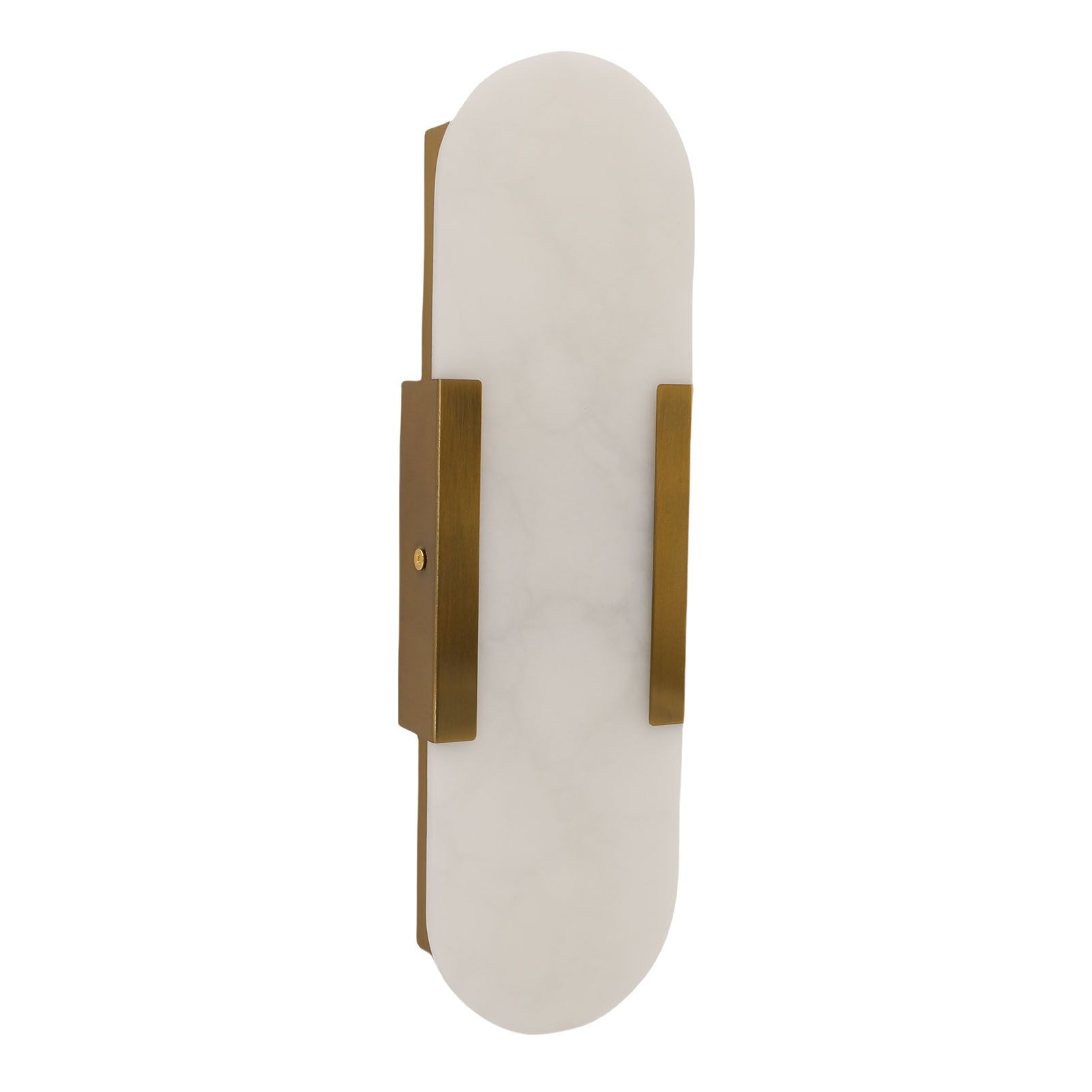 Marble Wall Lamp Modern Unique Patterns 3000k Warm Light Vanity Light for view 4
