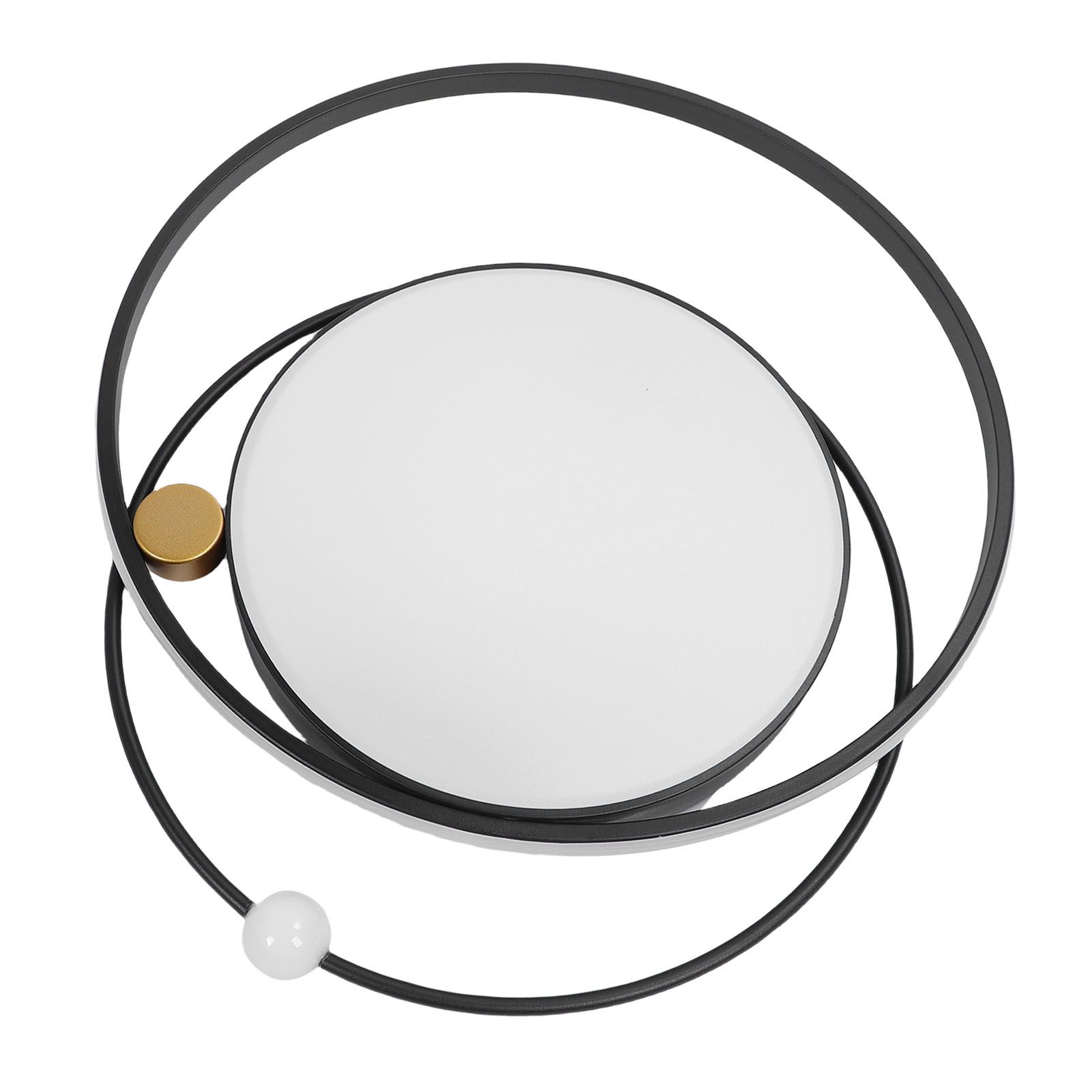 Modern LED Ceiling Light Dimmable Flush Mount Ceiling Lamp with Remote Control view 6