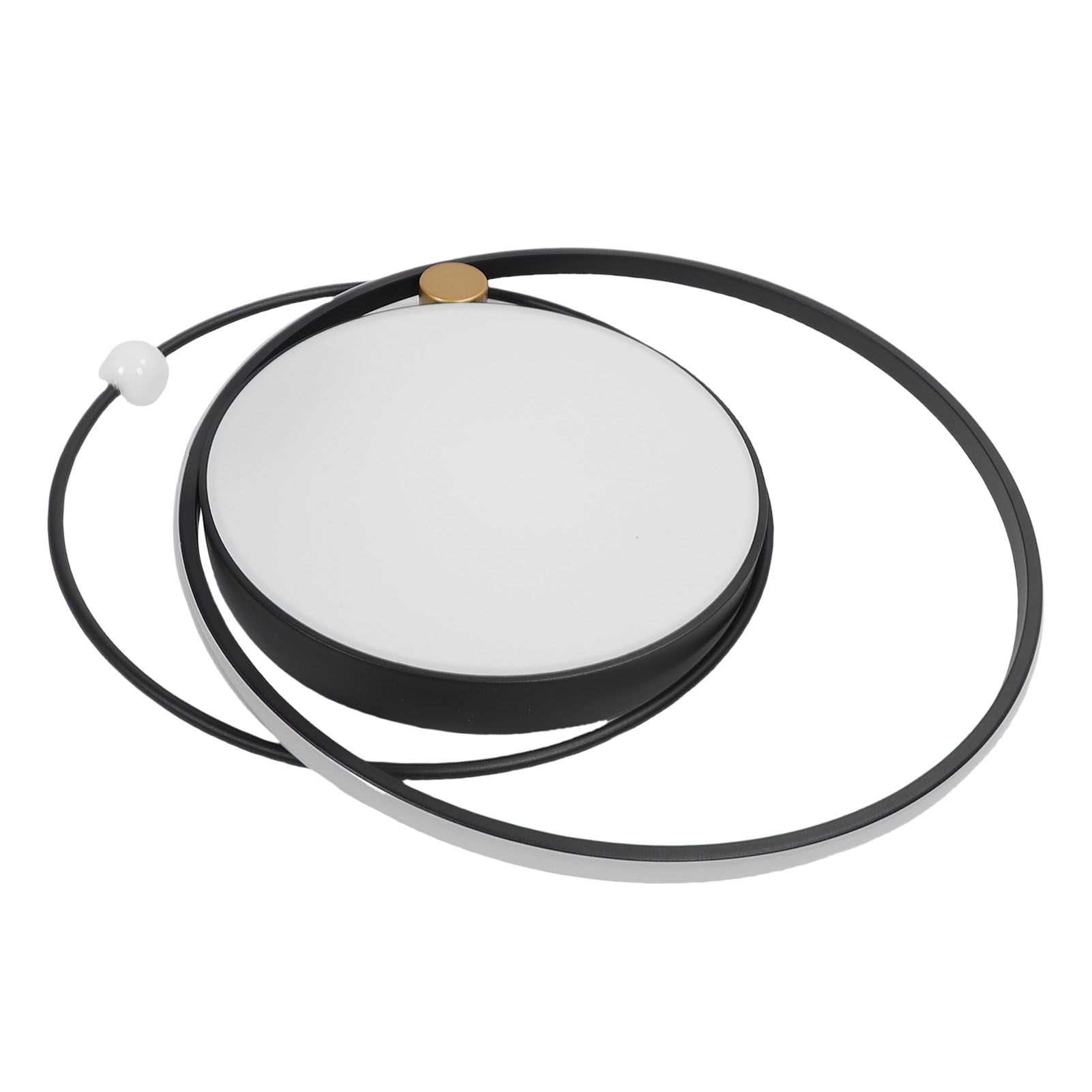 Modern LED Ceiling Light Dimmable Flush Mount Ceiling Lamp with Remote Control view 8