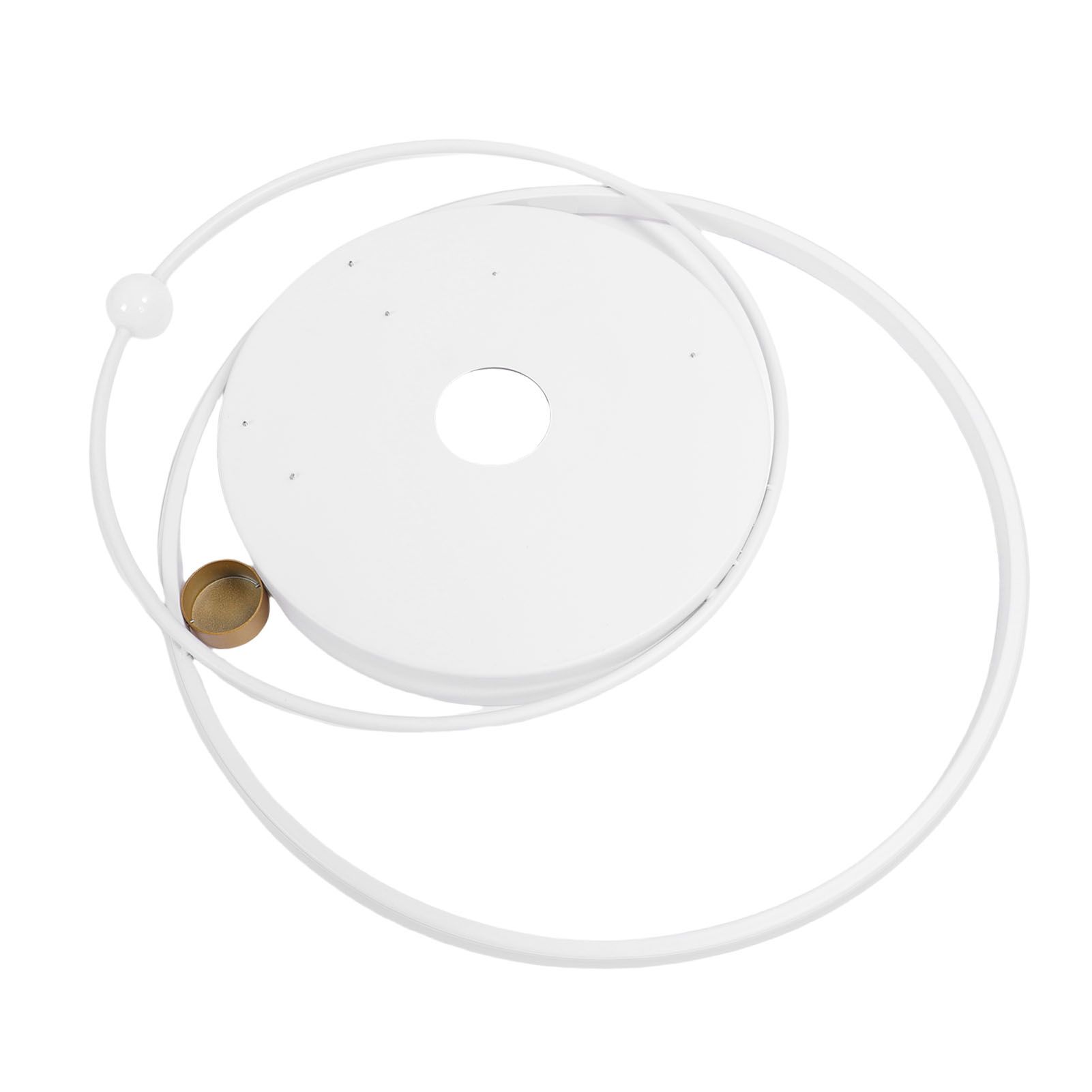 Modern LED Ceiling Light Dimmable Flush Mount Ceiling Lamp with Remote Control view 8