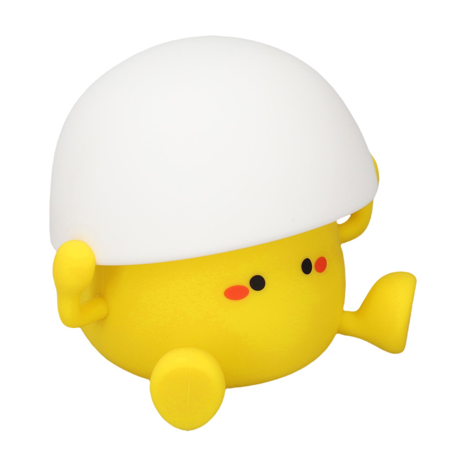 Silicone Egg Night Lamp Cute Shape Cartoon Rechargeable Sleeping Feeding Light view 4