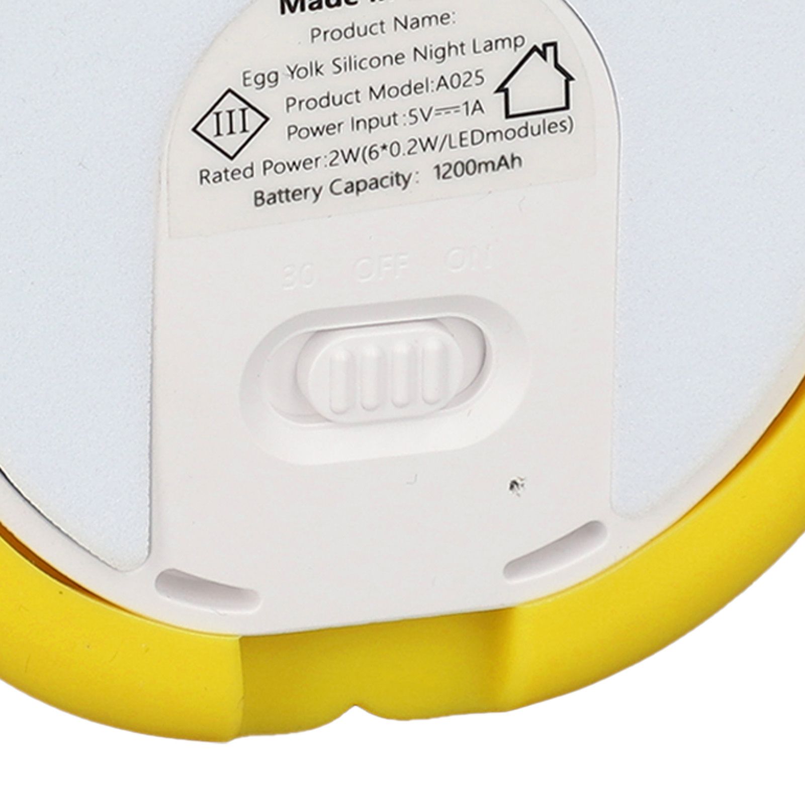 Silicone Egg Night Lamp Cute Shape Cartoon Rechargeable Sleeping Feeding Light view 7