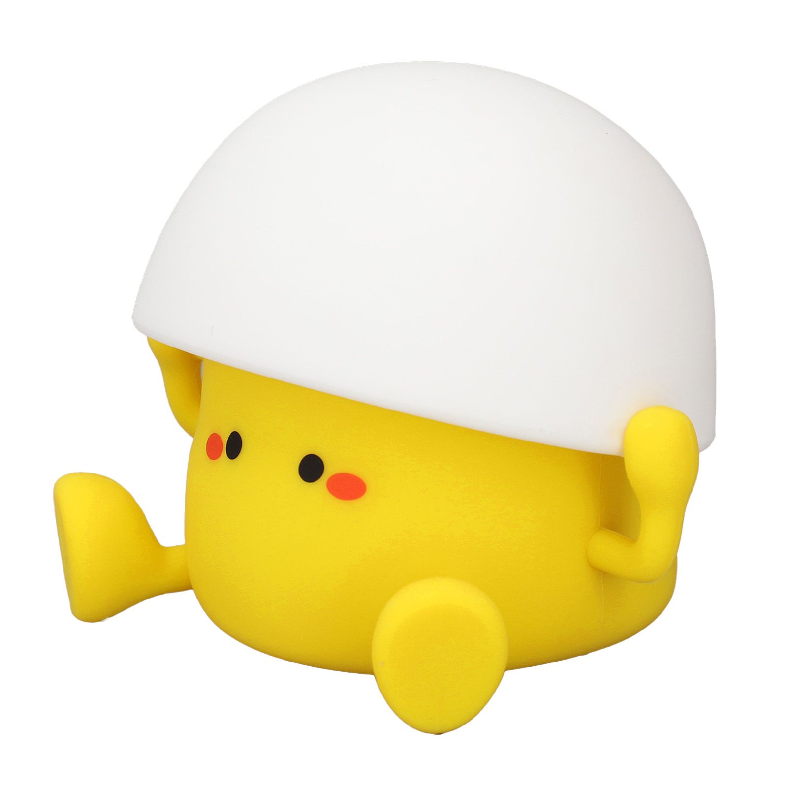 Silicone Egg Night Lamp Cute Shape Cartoon Rechargeable Sleeping Feeding Light view 10