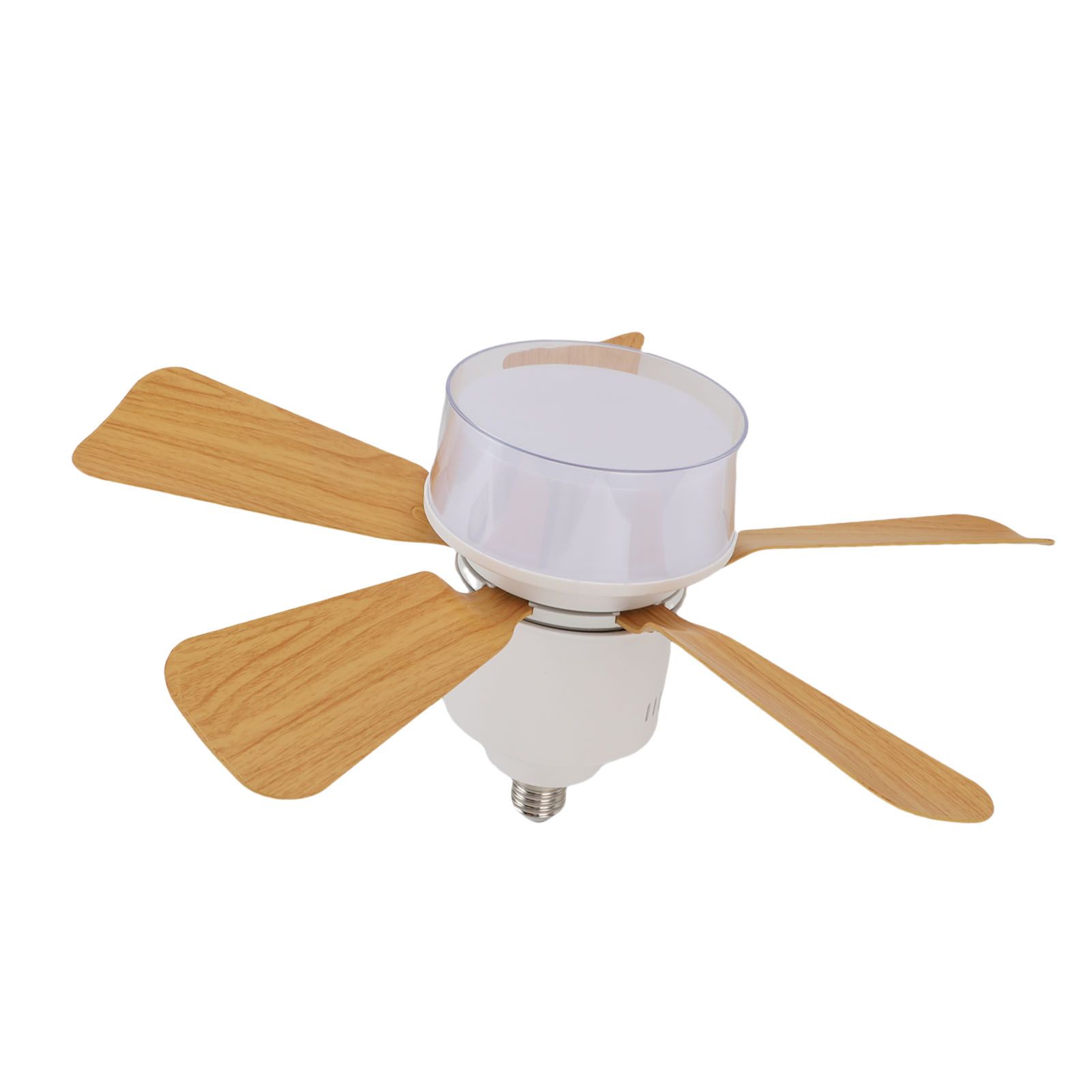 Socket Ceiling Fan Light with Remote Dimmable Small Ceiling Fan 3 Colors Easy view 6
