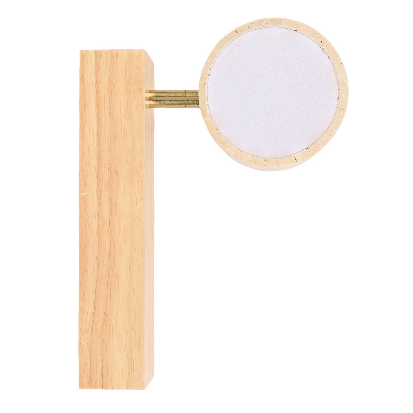LED Wall Mounted Light Rotation Warm Light Hardwired Wall Sconces Lamp for