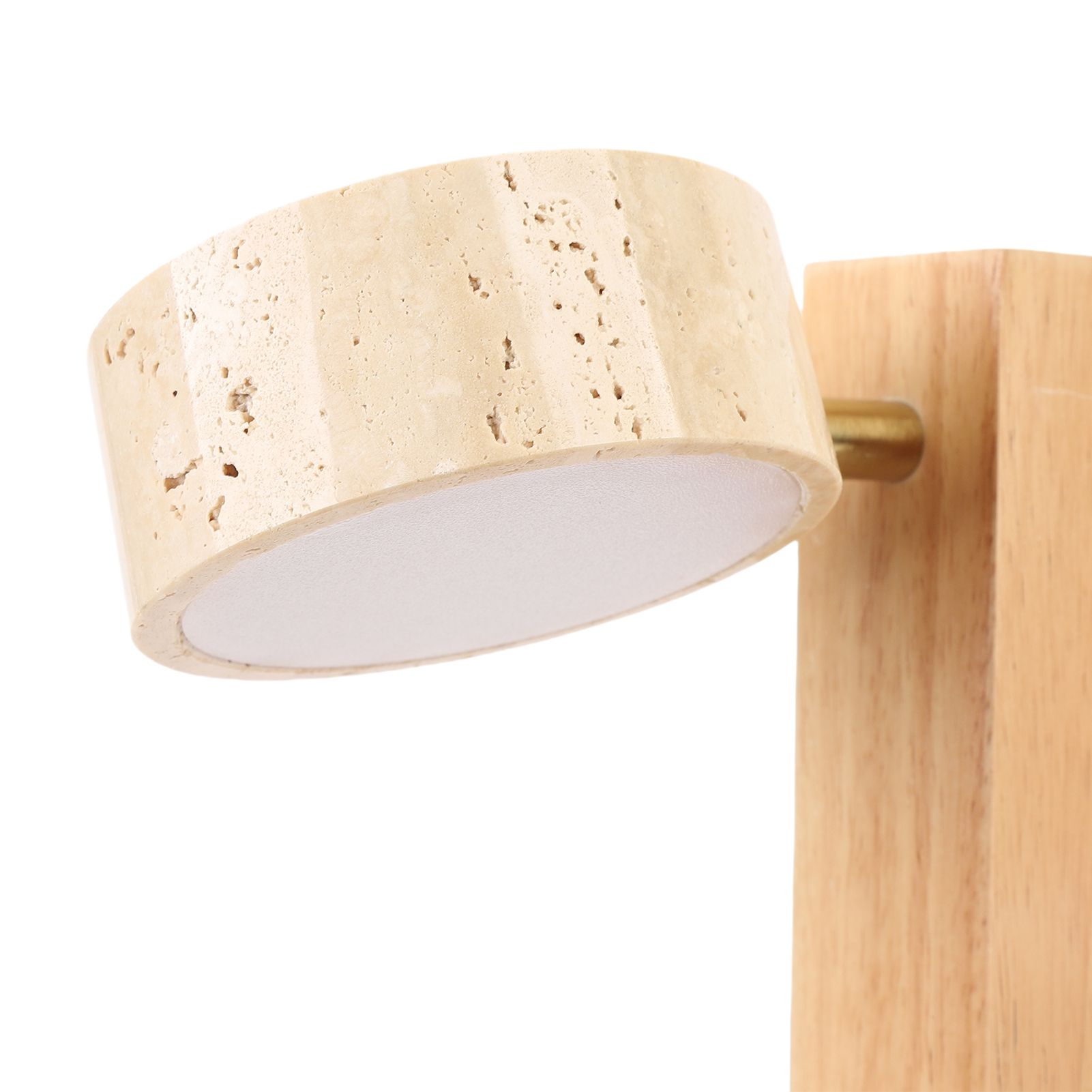 LED Wall Mounted Light Rotation Warm Light Hardwired Wall Sconces Lamp for view 2