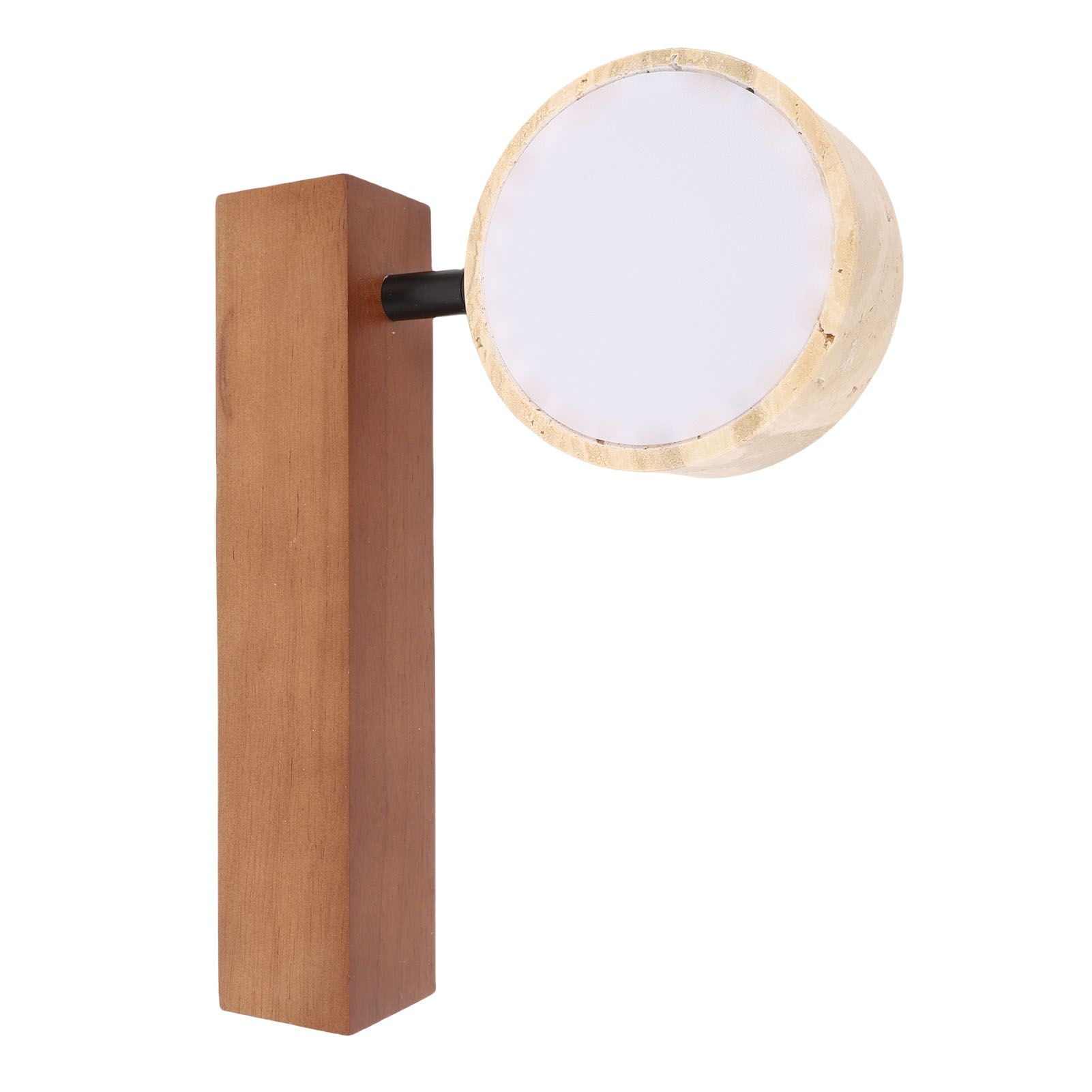 LED Wall Mounted Light Rotation Warm Light Hardwired Wall Sconces Lamp for