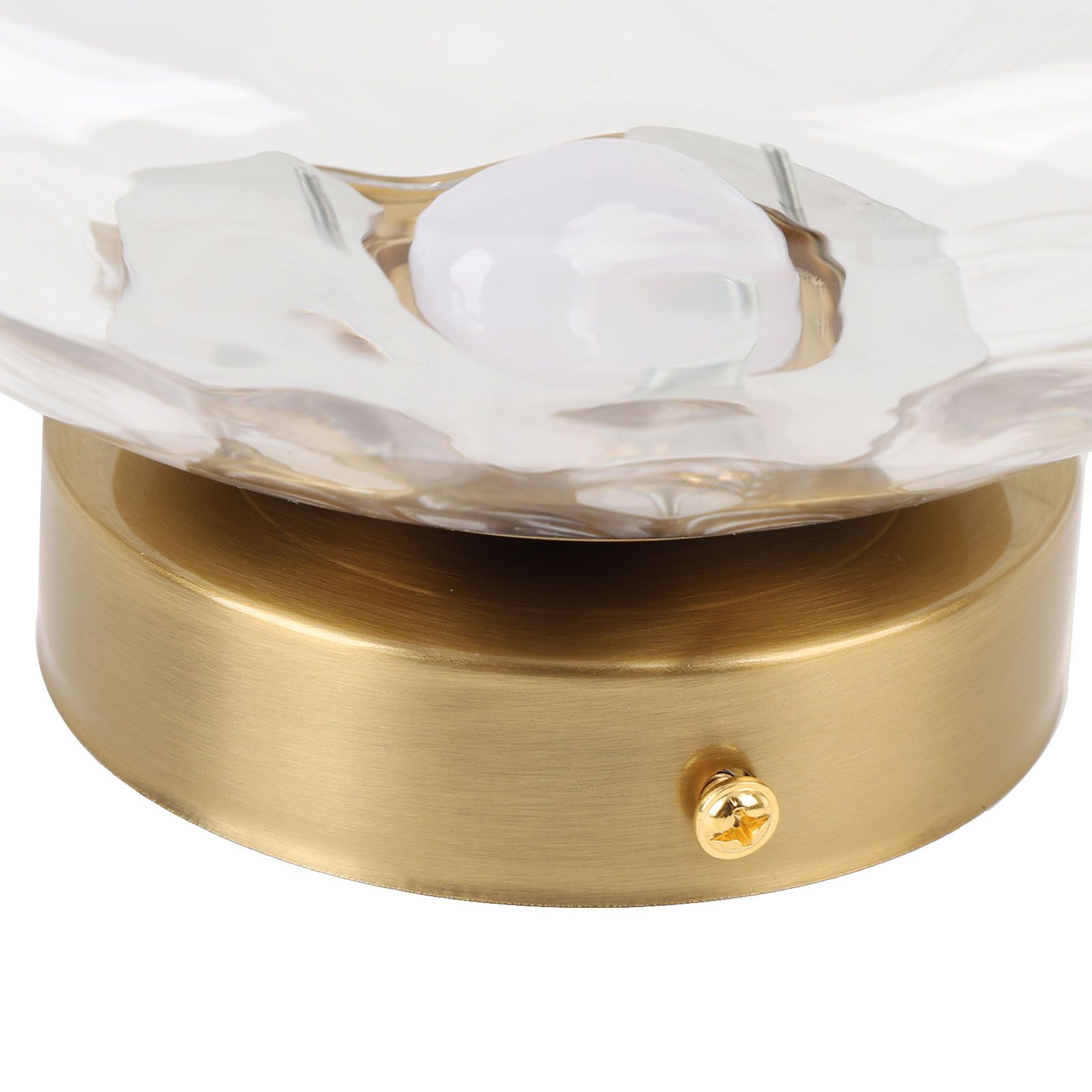Modern Wall Sconce with Glass Lampshade Indoor Wall Lamp for Bedroom Living view 7