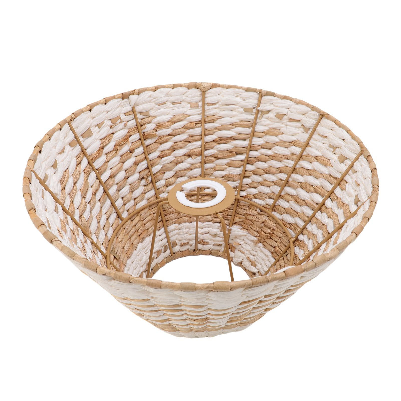 Table Lamp Shade Minimalist Hand Crafted Woven Lampshade for E27 E14 Table view 7