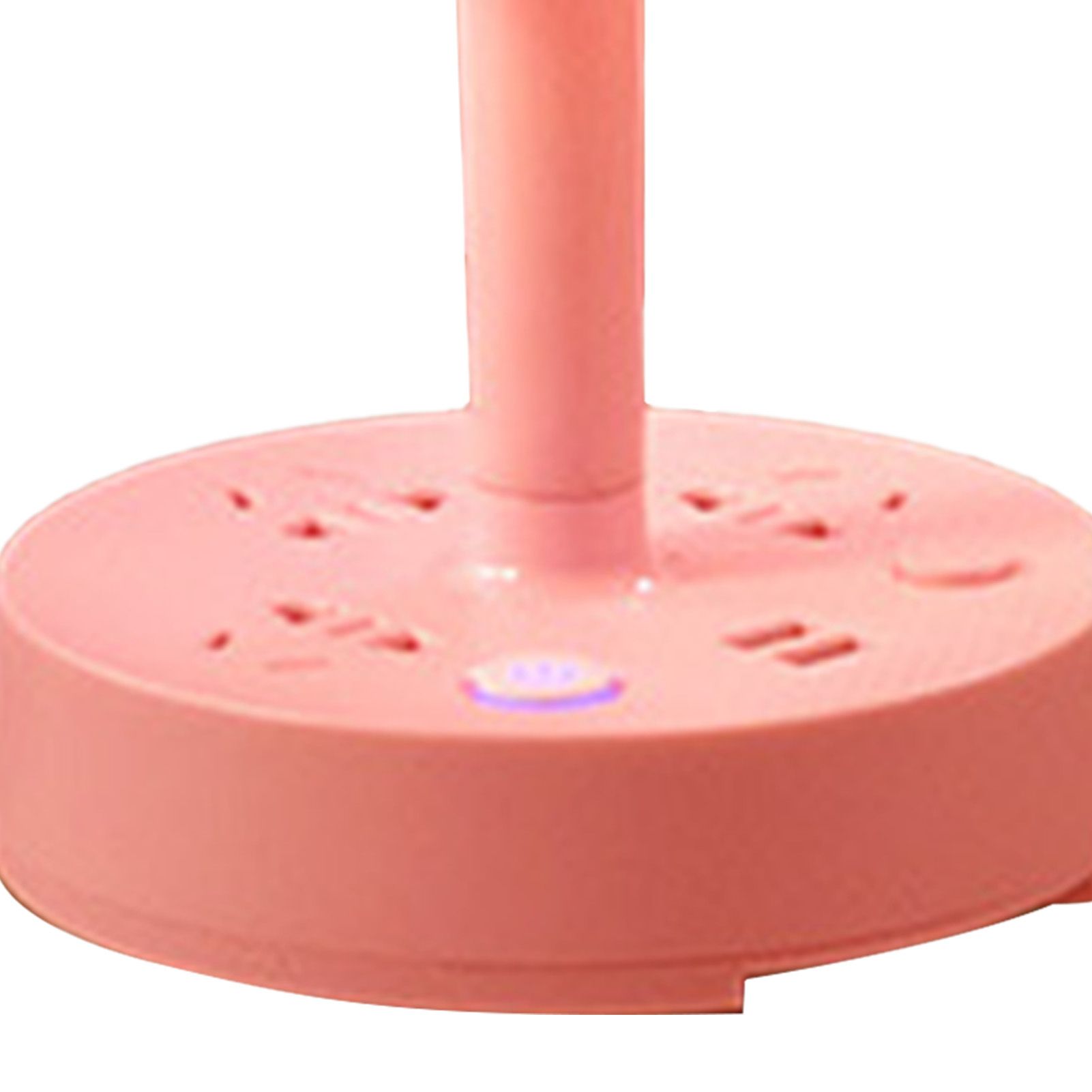 Power Strip Desk Lamp Soft Lighting Bedside Table Lamp with AC Outlet and view 4