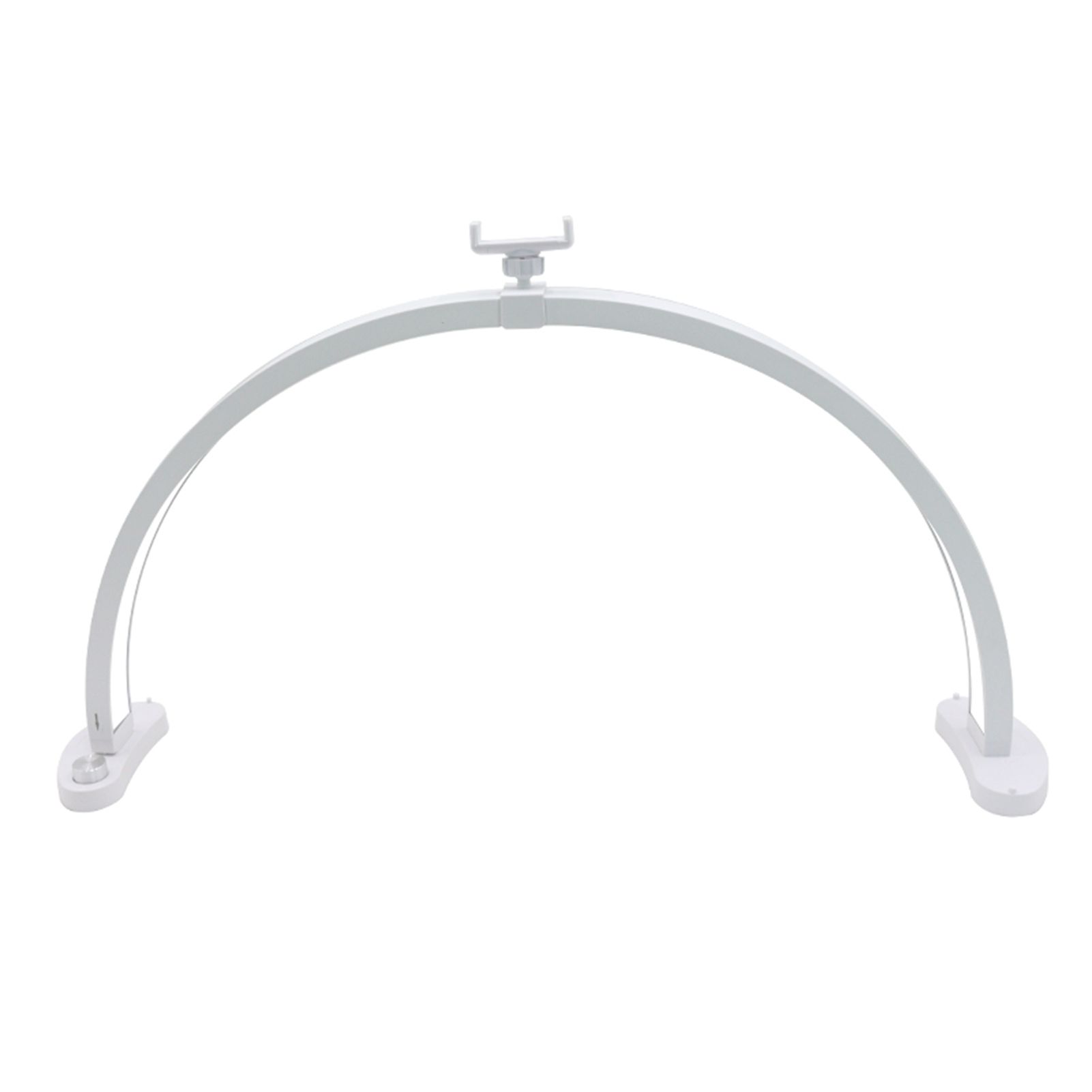 Half Moon Nail Desk Lamp with Phone Holder 28in 40W LED Arch Nail Tech Light view 2