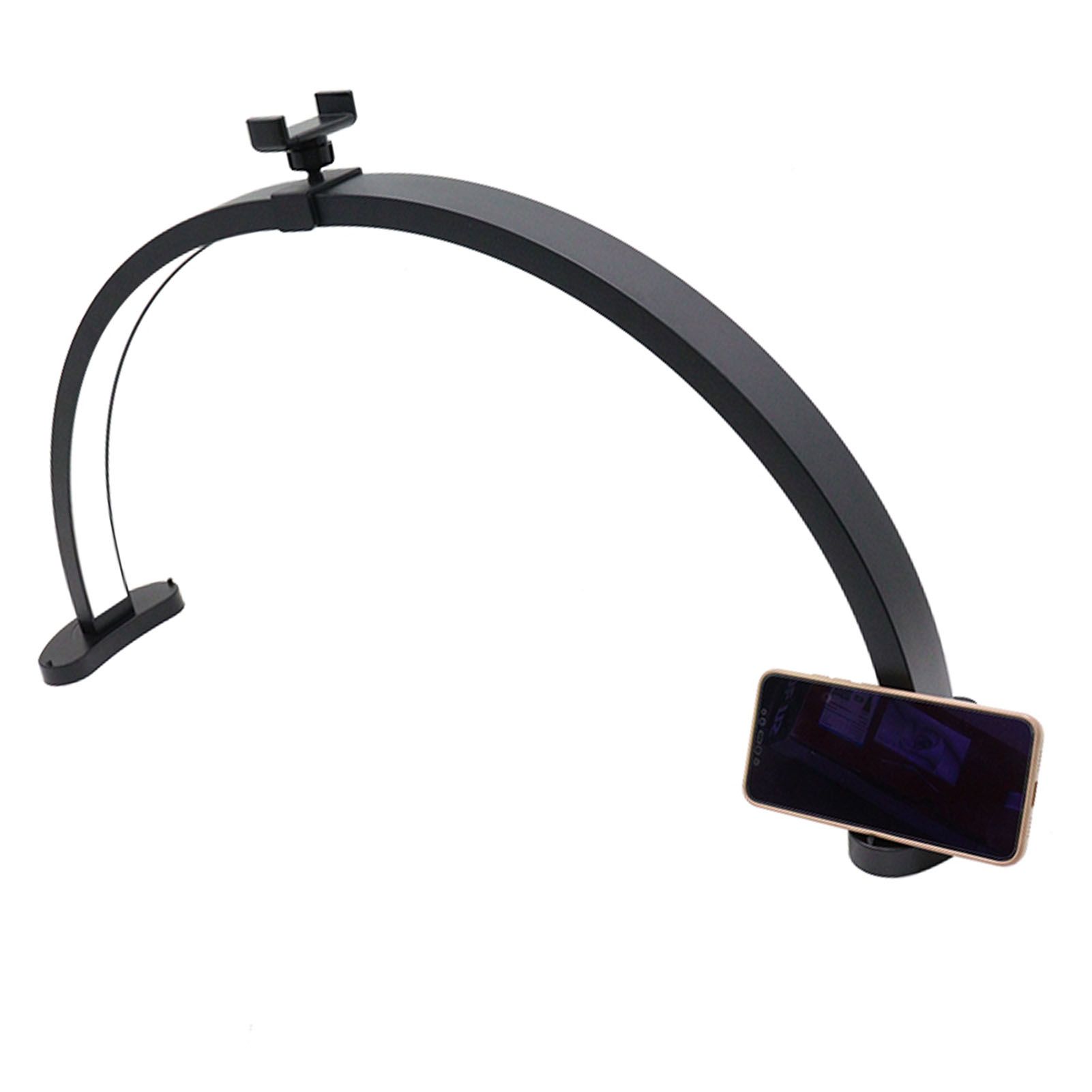 LED Desk Half Moon Light Black 3 Color Modes 10 Brightness Levels 28 Inch view 7