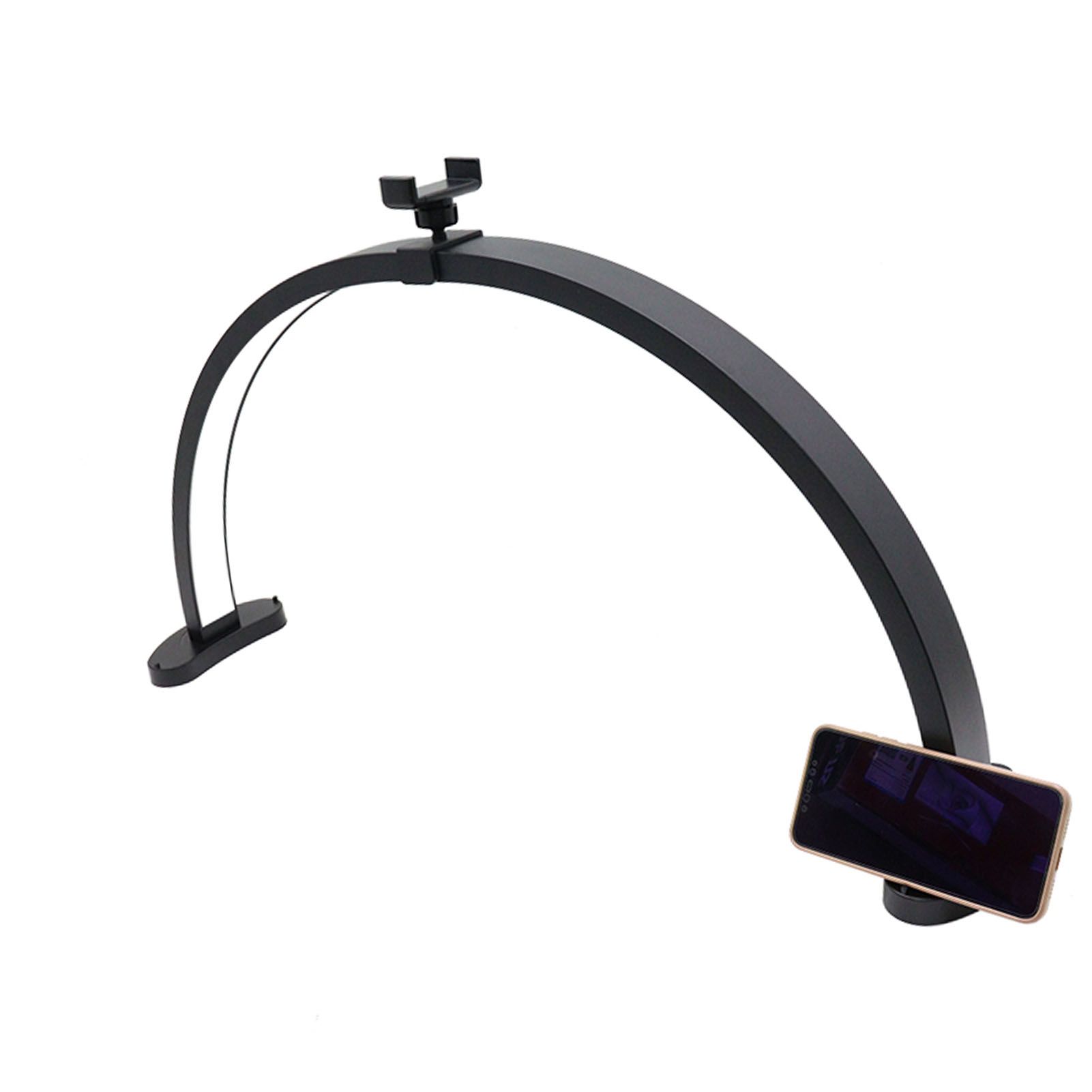 LED Desk Half Moon Light Black 3 Color Modes 10 Brightness Levels 28 Inch view 8