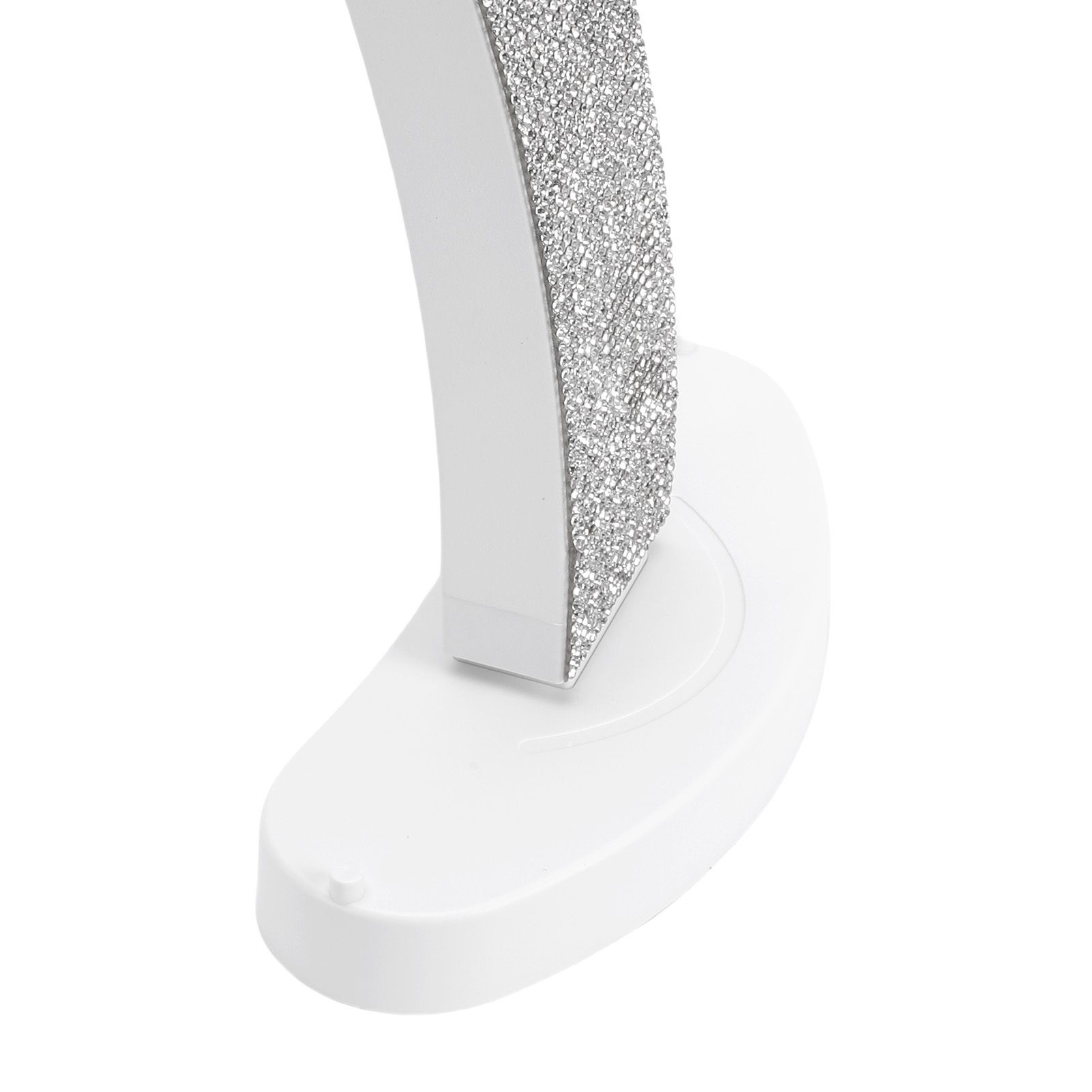 28 Inch LED Nail Table Lamp with Phone Stand Rhinestone Decor Foldable Arch view 5