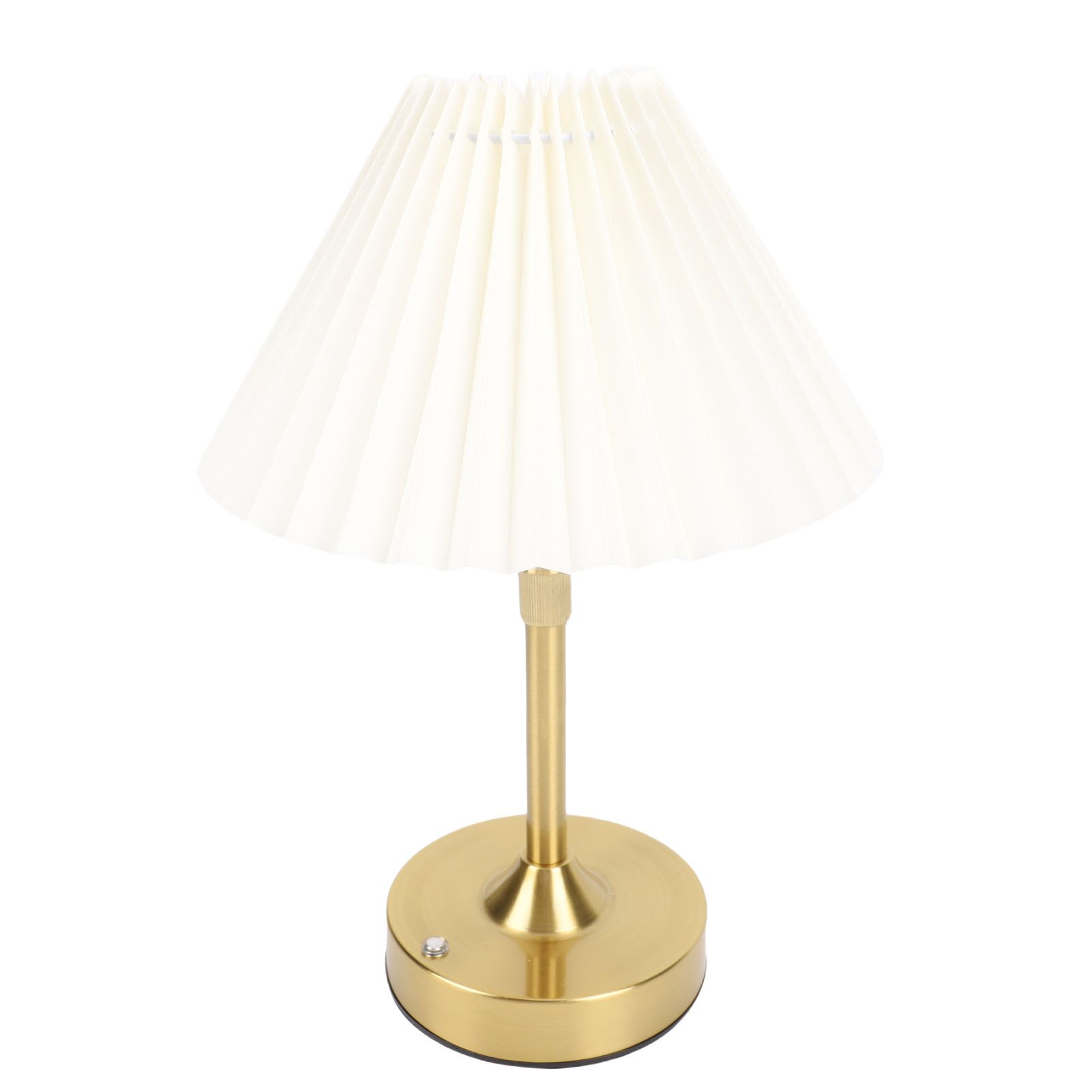 Cordless LED Table Lamp with Fabric Shade 2700k Warm Light Vintage view 9