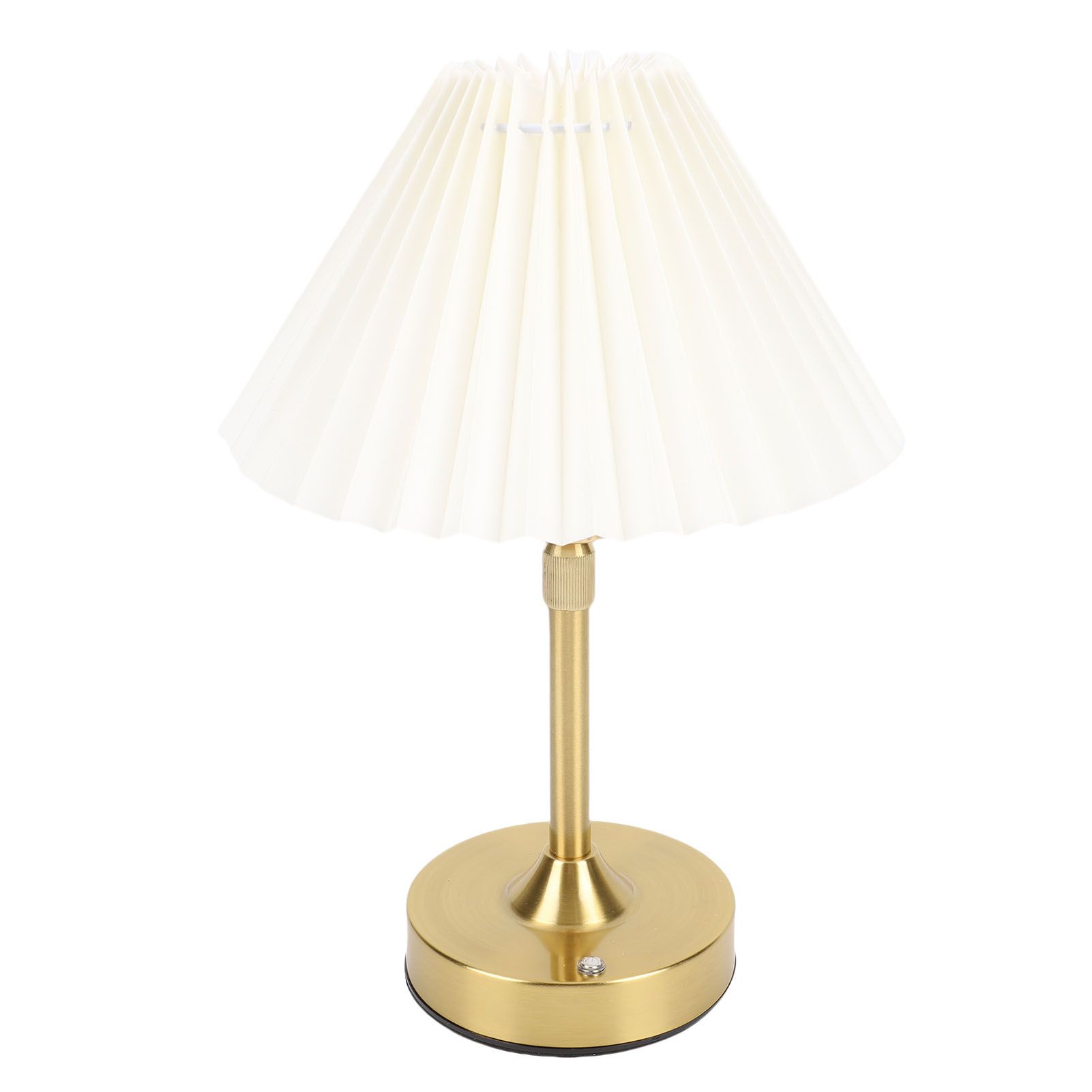Cordless LED Table Lamp with Fabric Shade 2700k Warm Light Vintage view 12