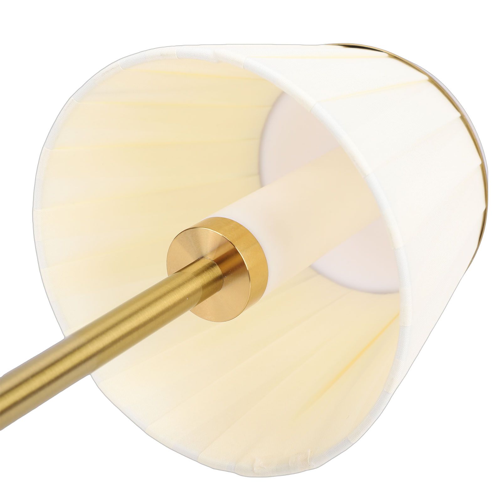 Modern Table Lamp Minimalist Soft and Comfortable Lighting Fabric Lampshade view 2